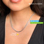 Comprar Collar Magnolia Plata en Joyería Chabacano