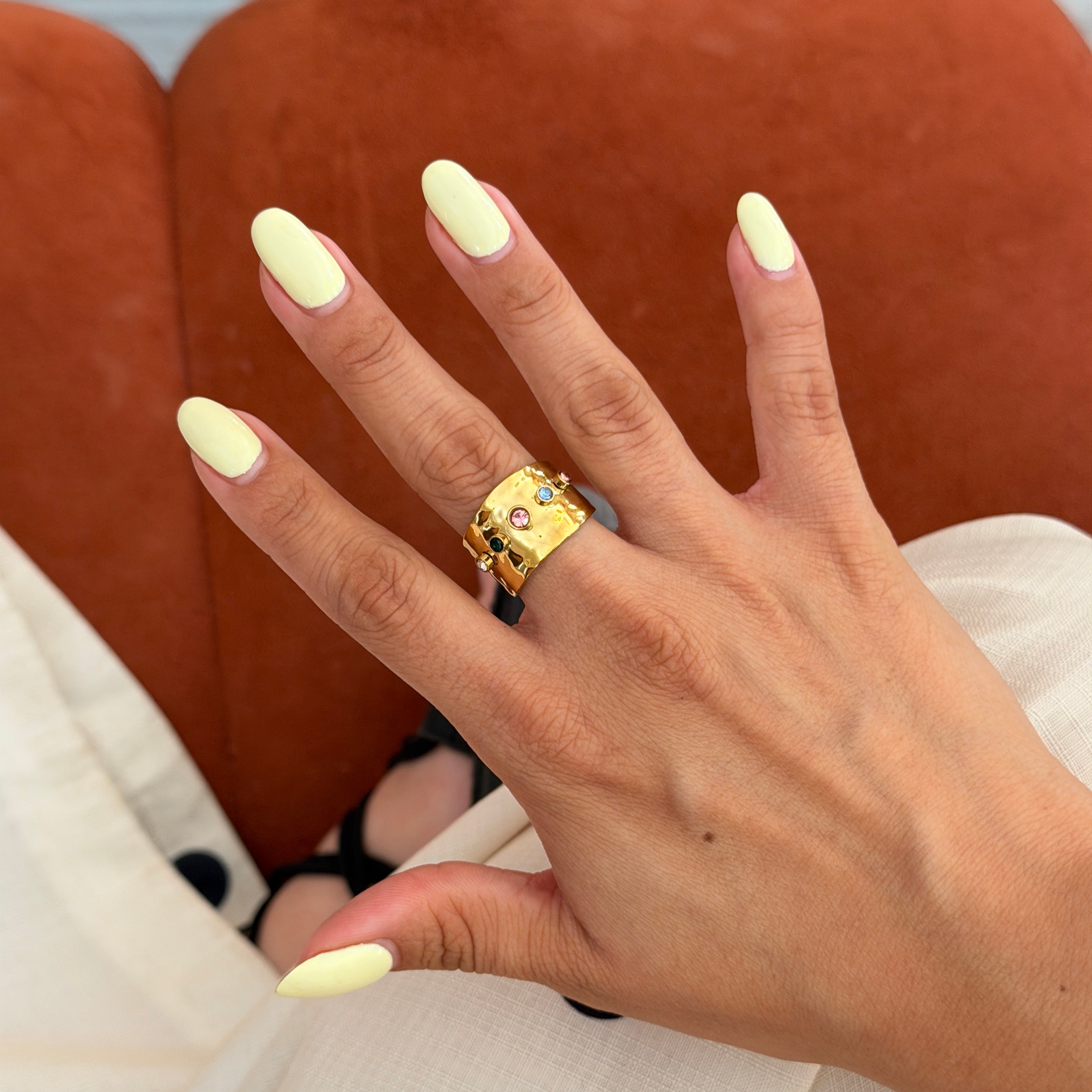 Comprar Anillo Ajustable Confetina en Joyería Chabacano