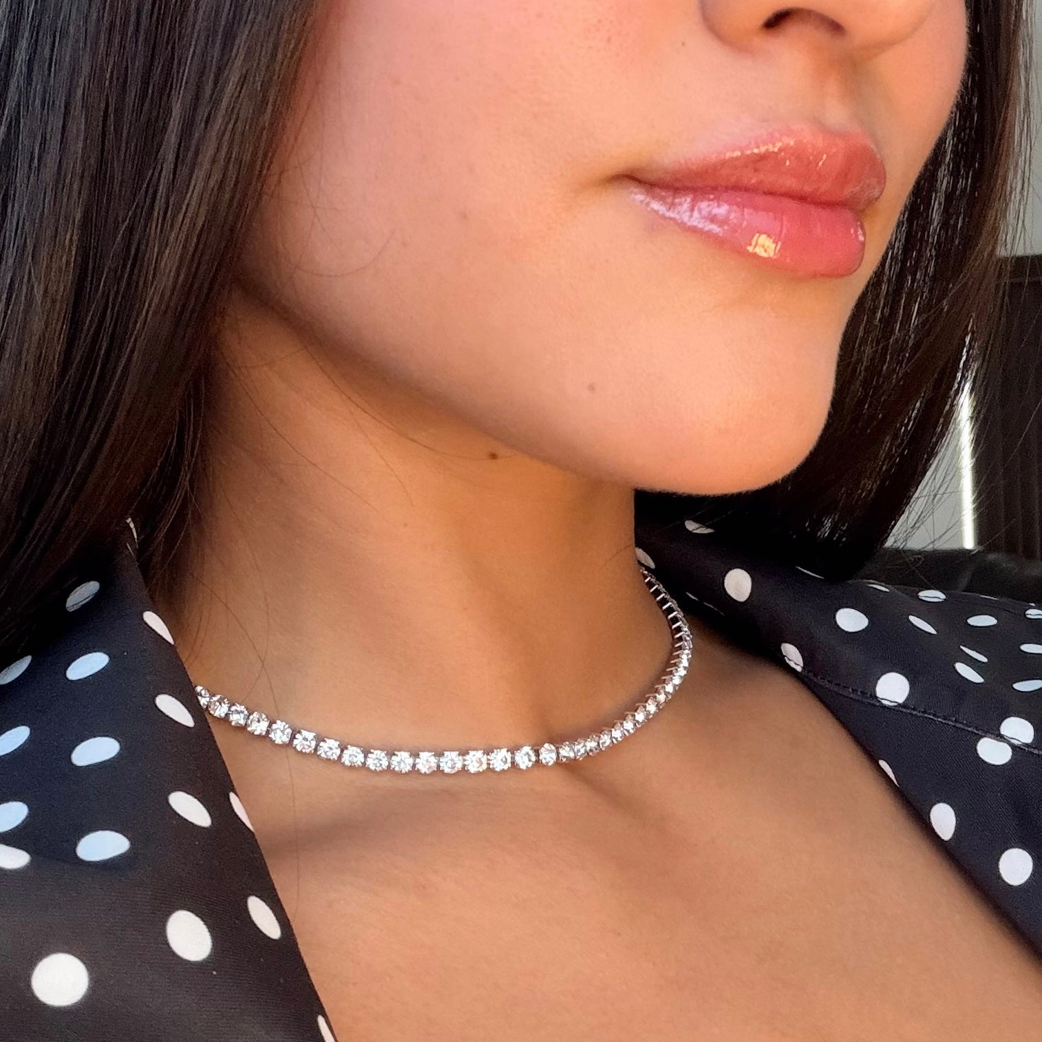 Comprar Collar Glow Plata en Joyería Chabacano