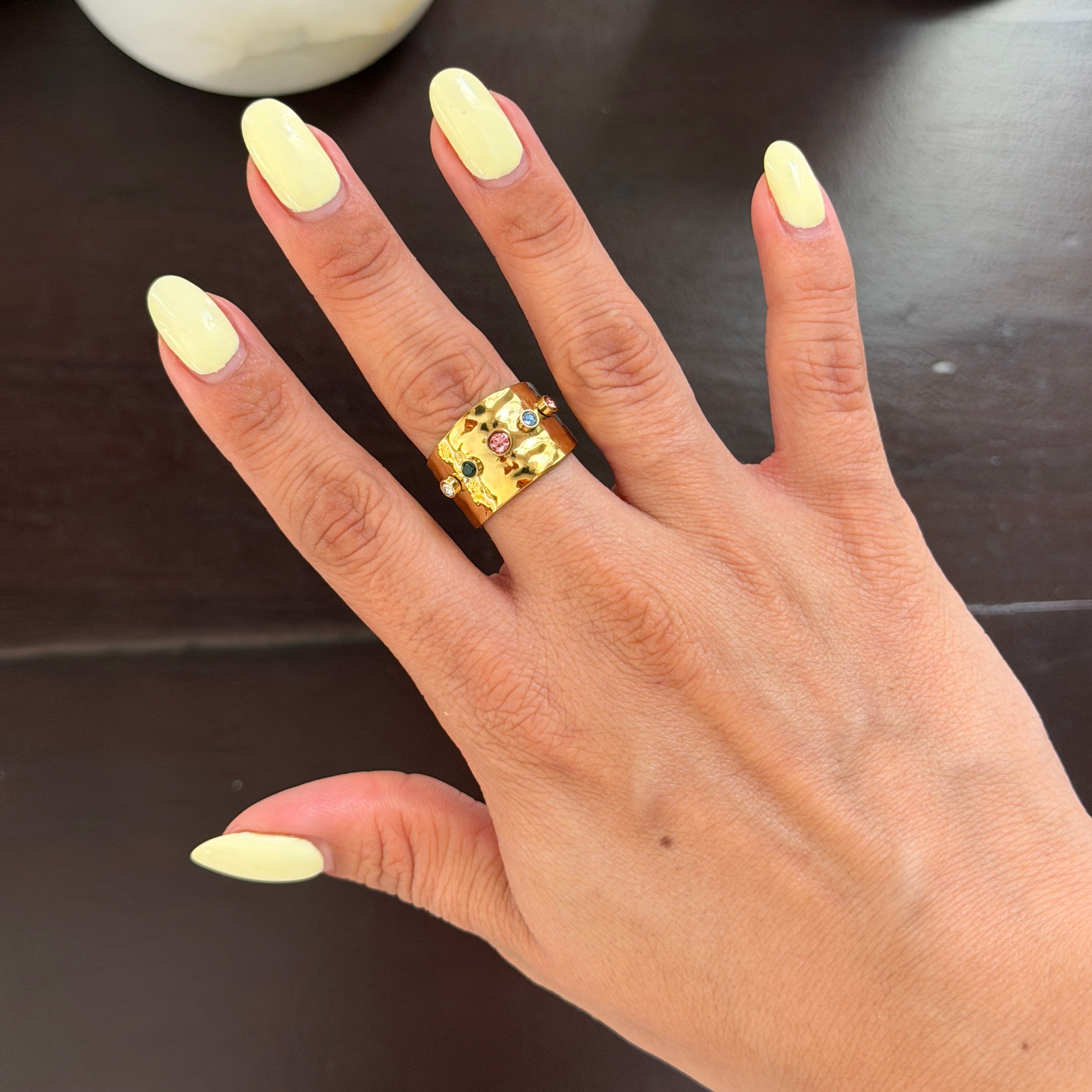Comprar Anillo Ajustable Confetina en Joyería Chabacano