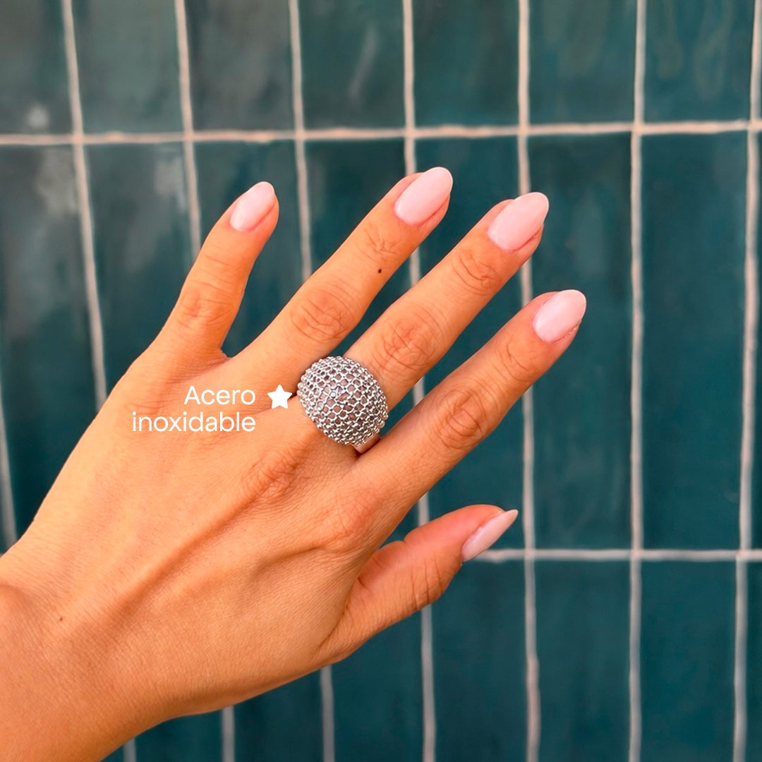 Comprar Anillo Hattie Plata en Joyería Chabacano