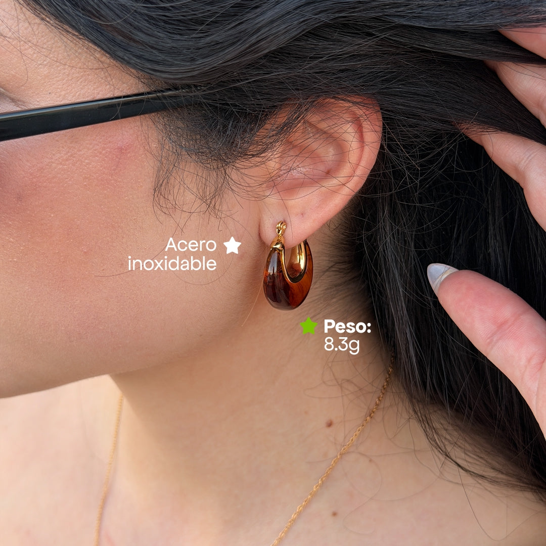 Comprar Aretes Hazel en Joyería Chabacano