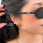 Comprar Aretes Lux Dorado en Joyería Chabacano