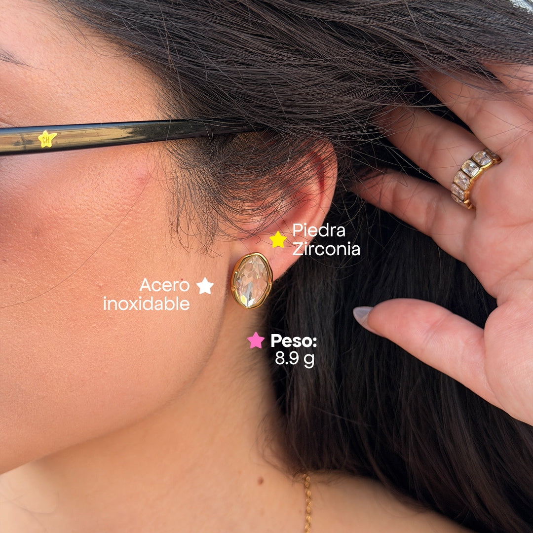 Comprar Aretes Rain en Joyería Chabacano
