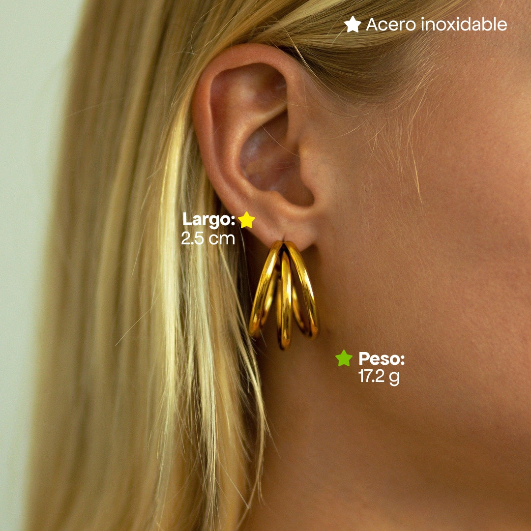 Comprar Aretes Sophia en Joyería Chabacano