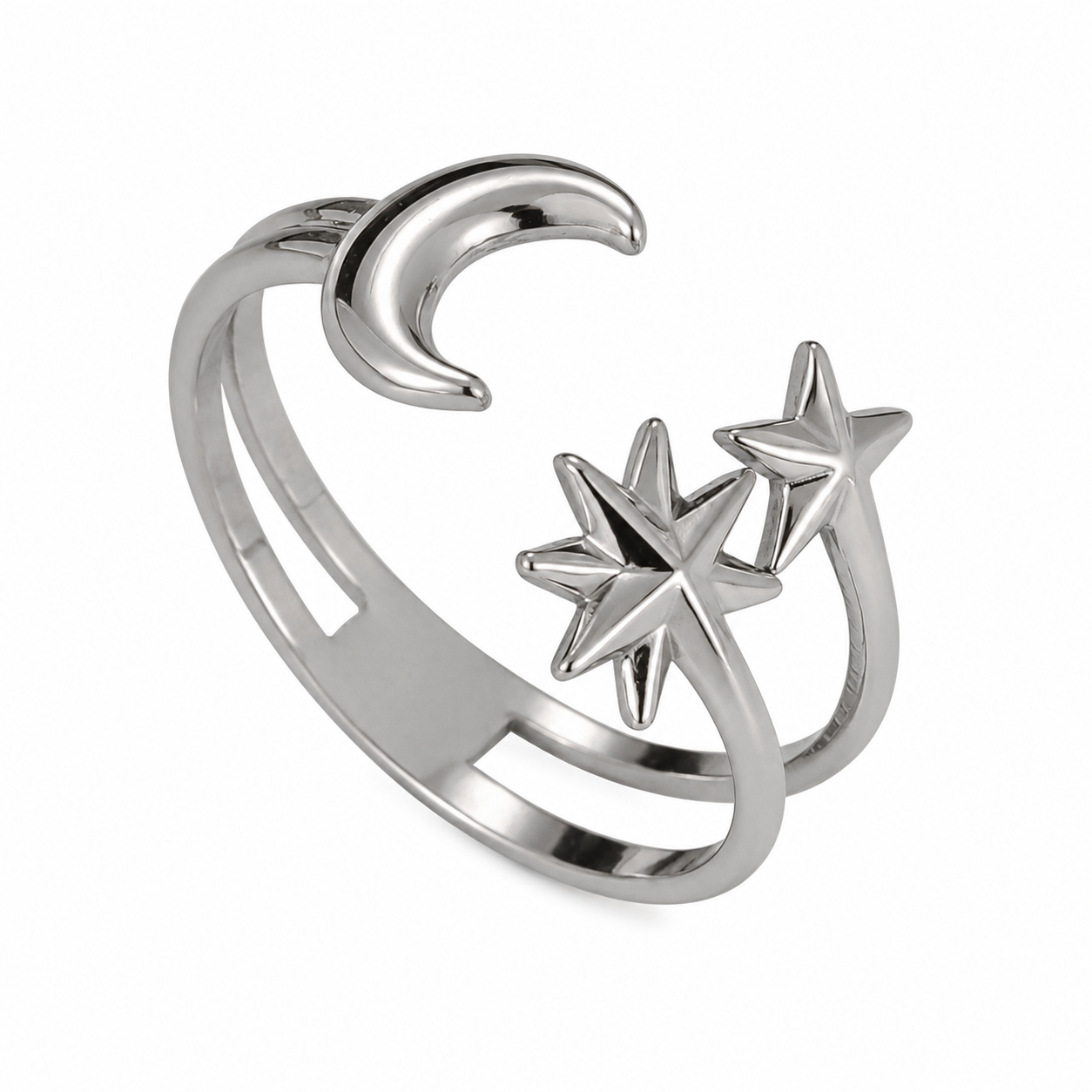 Comprar Anillo Ajustable Moonwish Plata en Joyería Chabacano