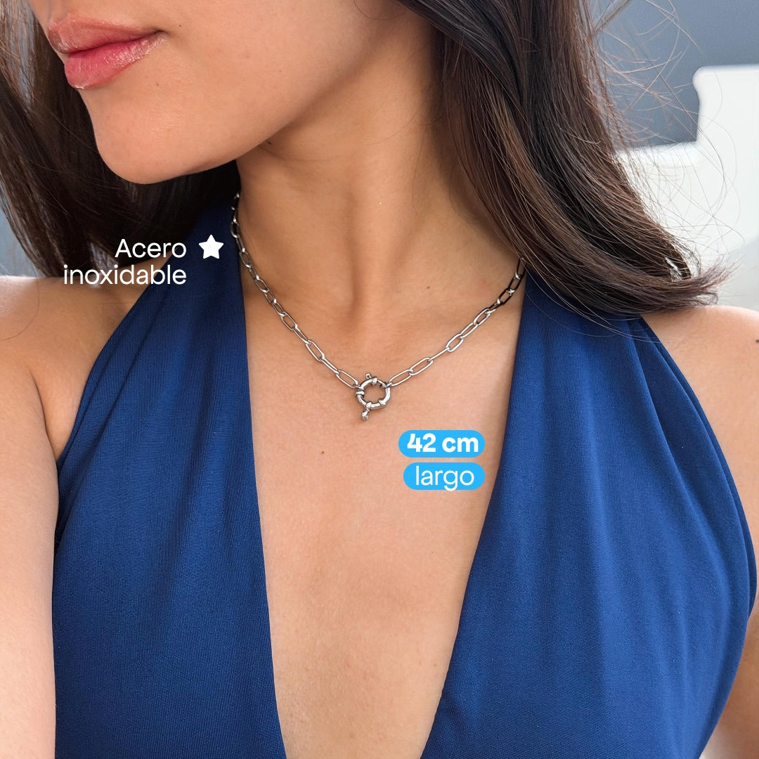 Comprar Collar Helga Plata en Joyería Chabacano