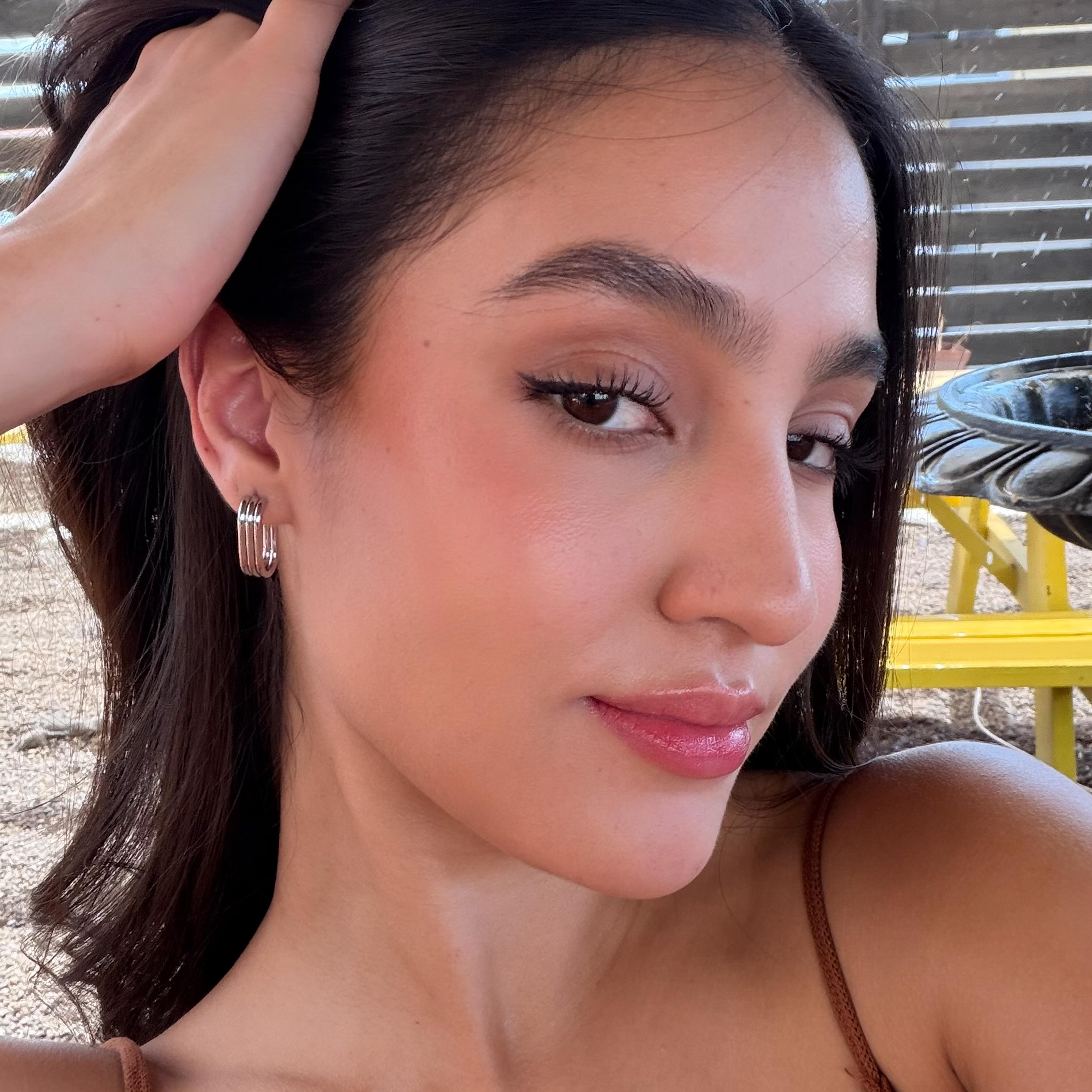 Comprar Aretes Thalia Plata en Joyería Chabacano