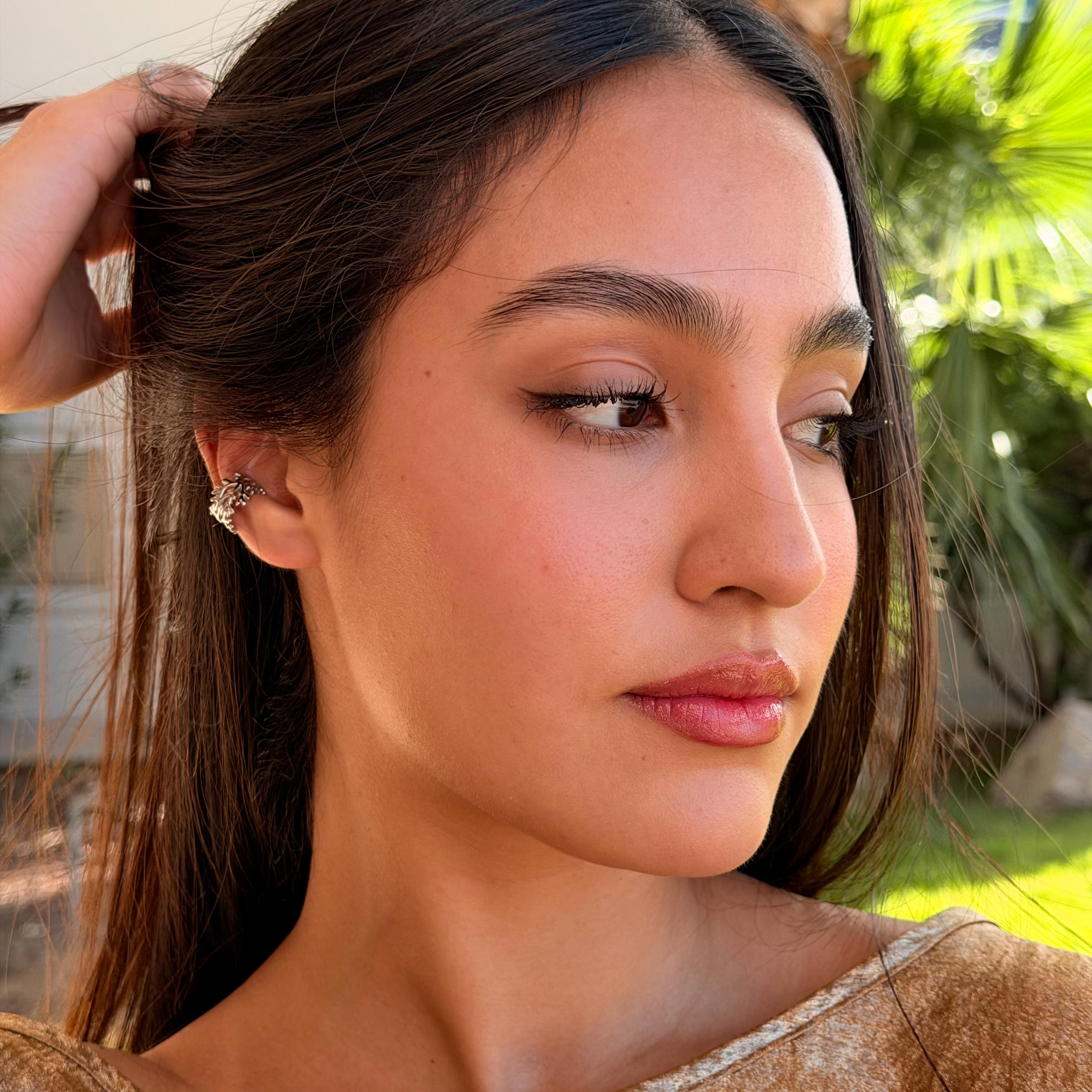 Comprar Ear Cuff Fern Plata en Joyería Chabacano