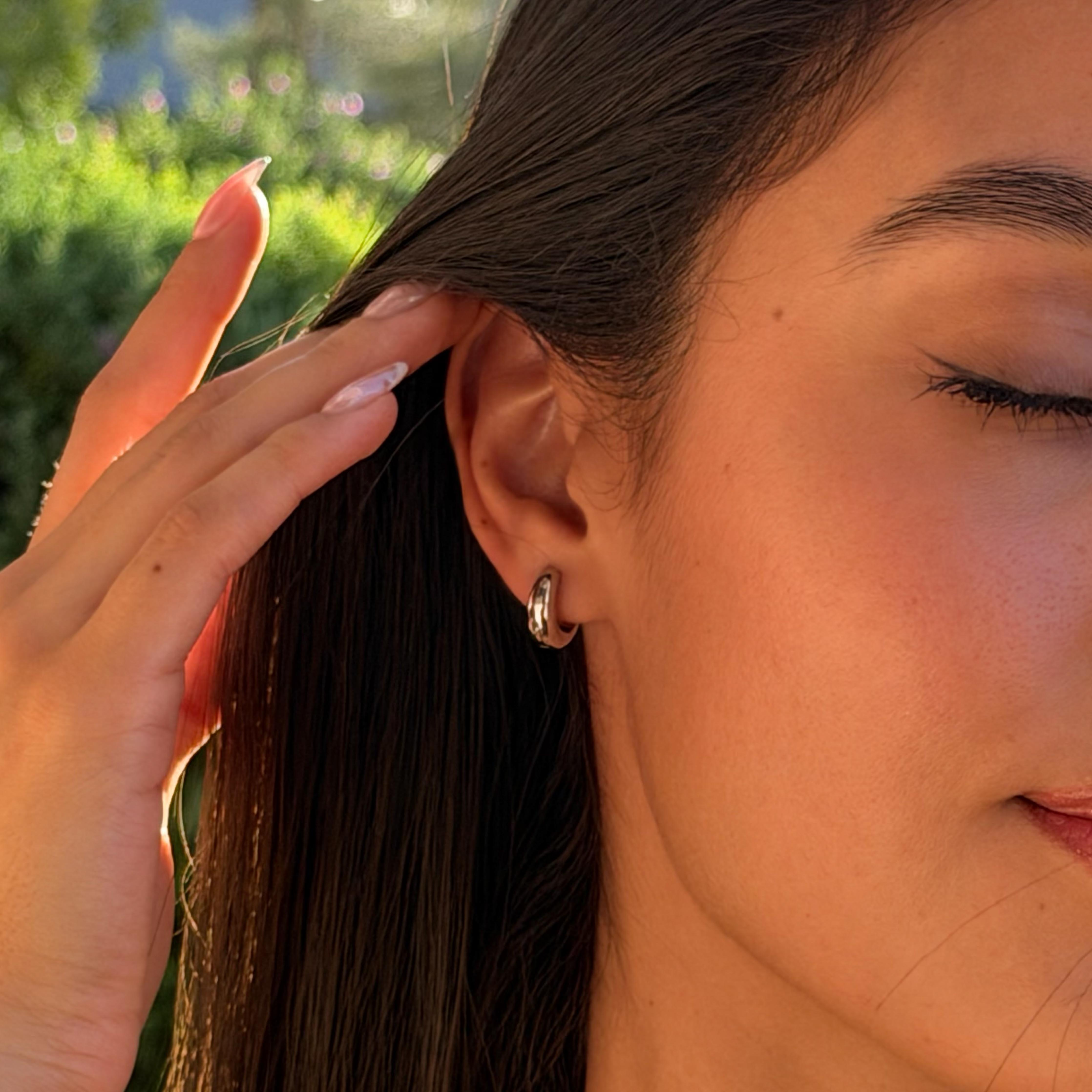 Comprar Aretes Quinn Plata en Joyería Chabacano