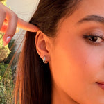 Comprar Aretes Quinn Plata en Joyería Chabacano