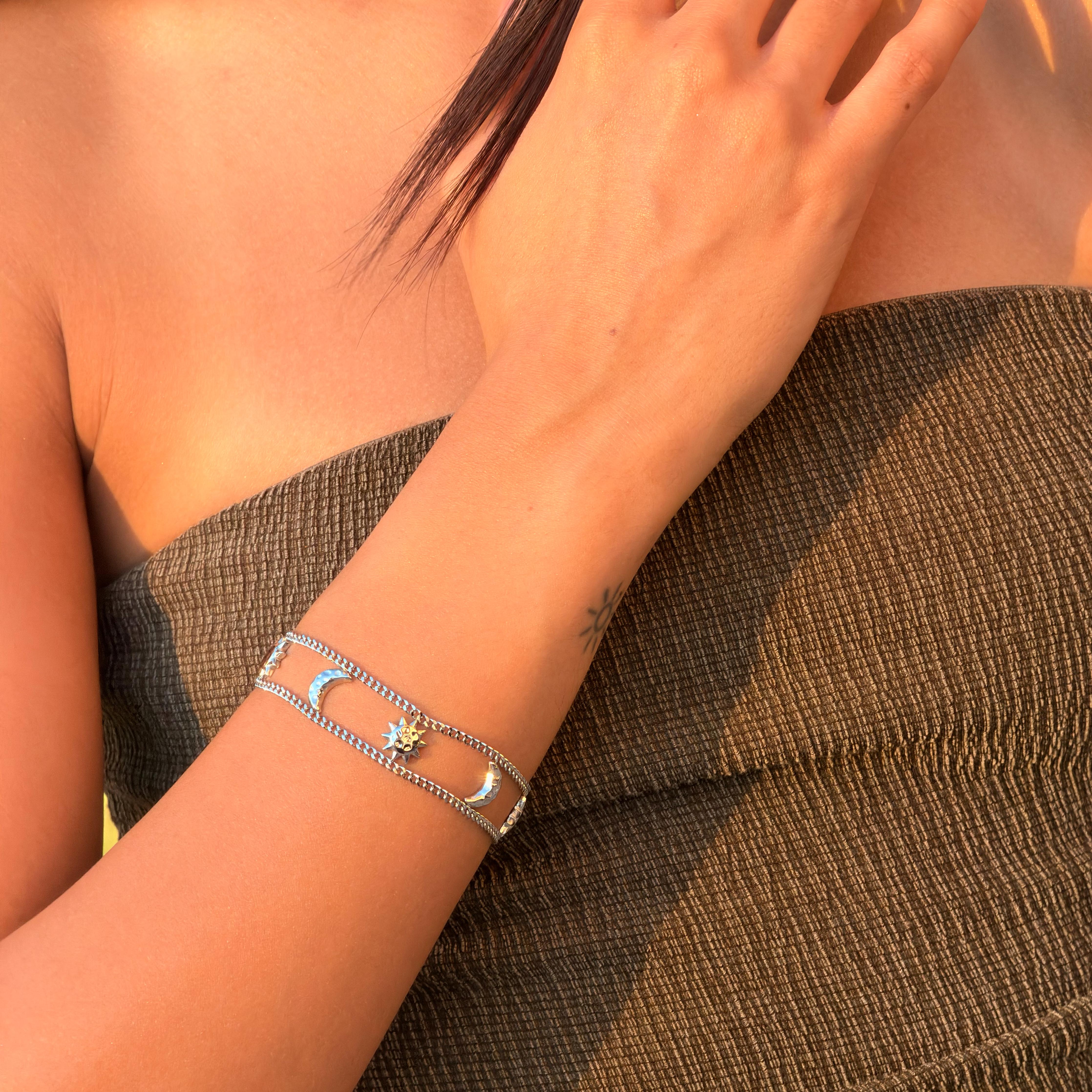 Comprar Pulsera Aluna Plata en Joyería Chabacano