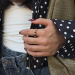 Comprar Anillo Odette Ambar en Joyería Chabacano