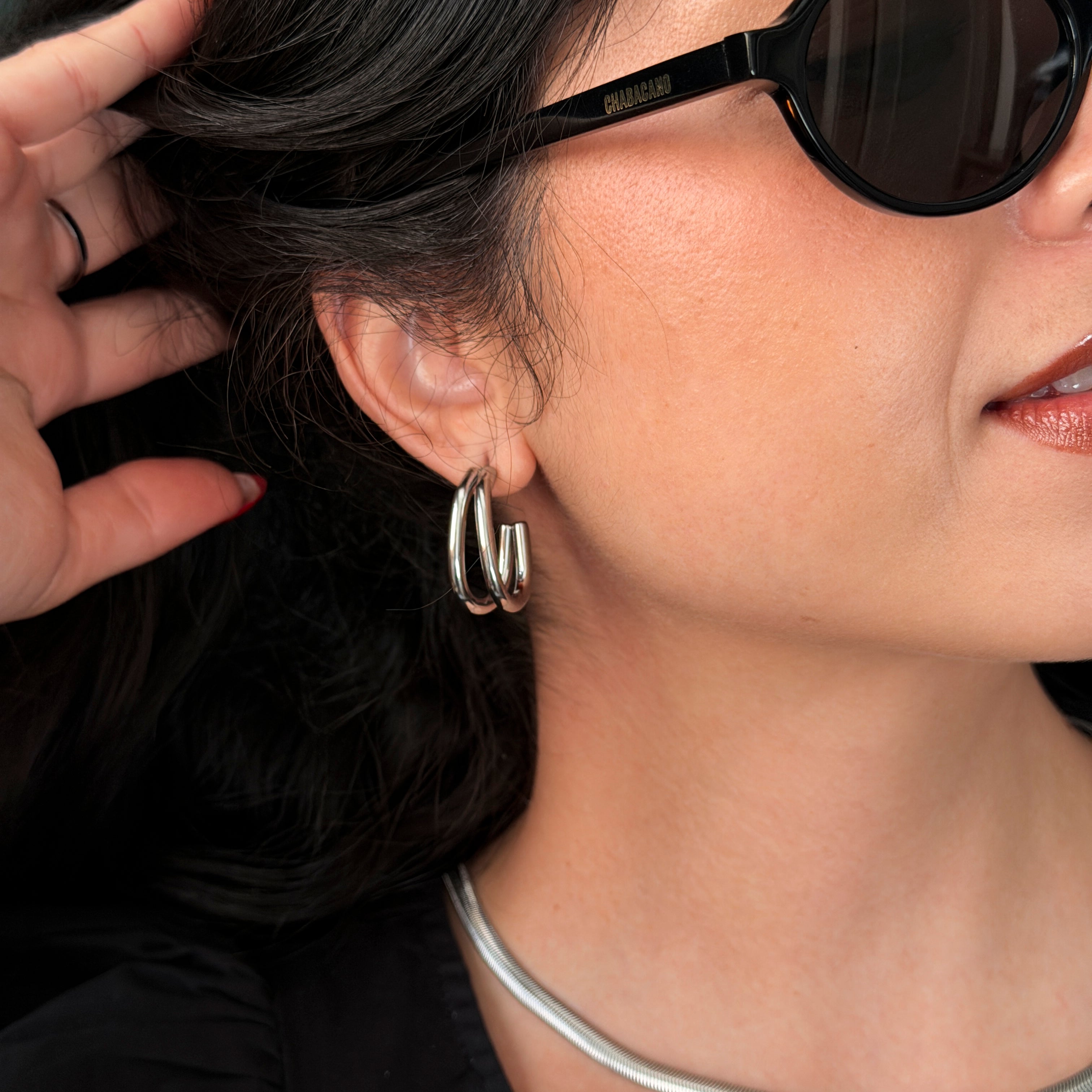 Comprar Aretes Jaydy Plata en Joyería Chabacano