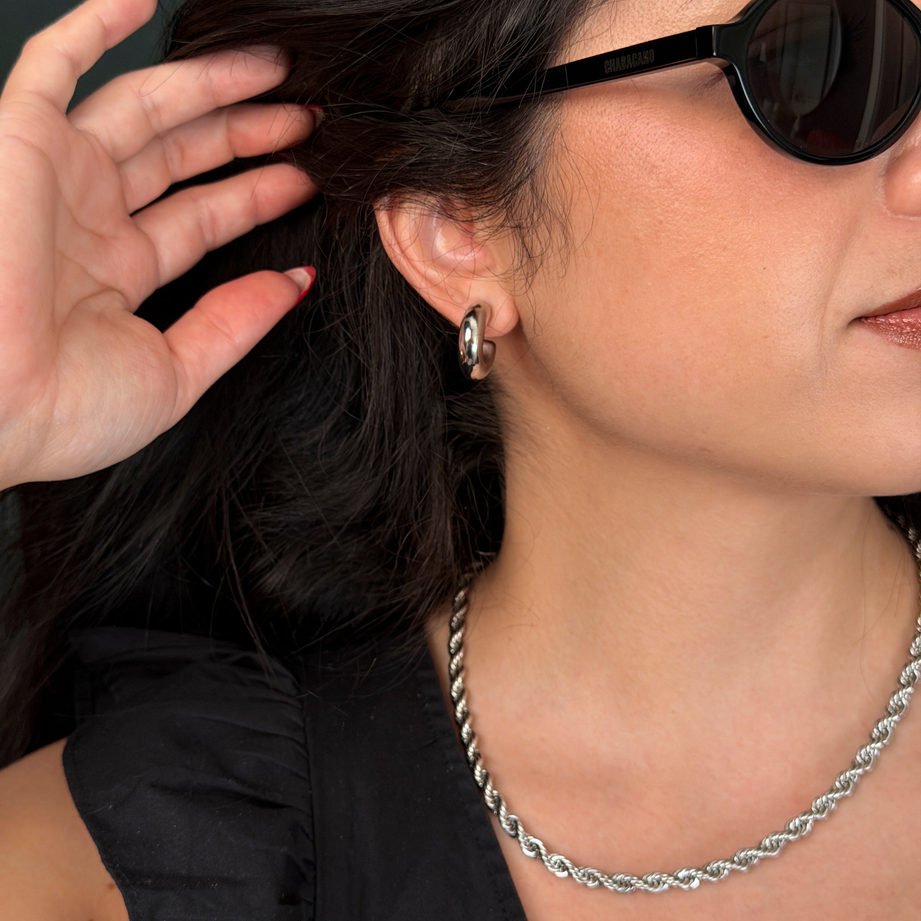 Comprar Aretes Isadora Plata en Joyería Chabacano