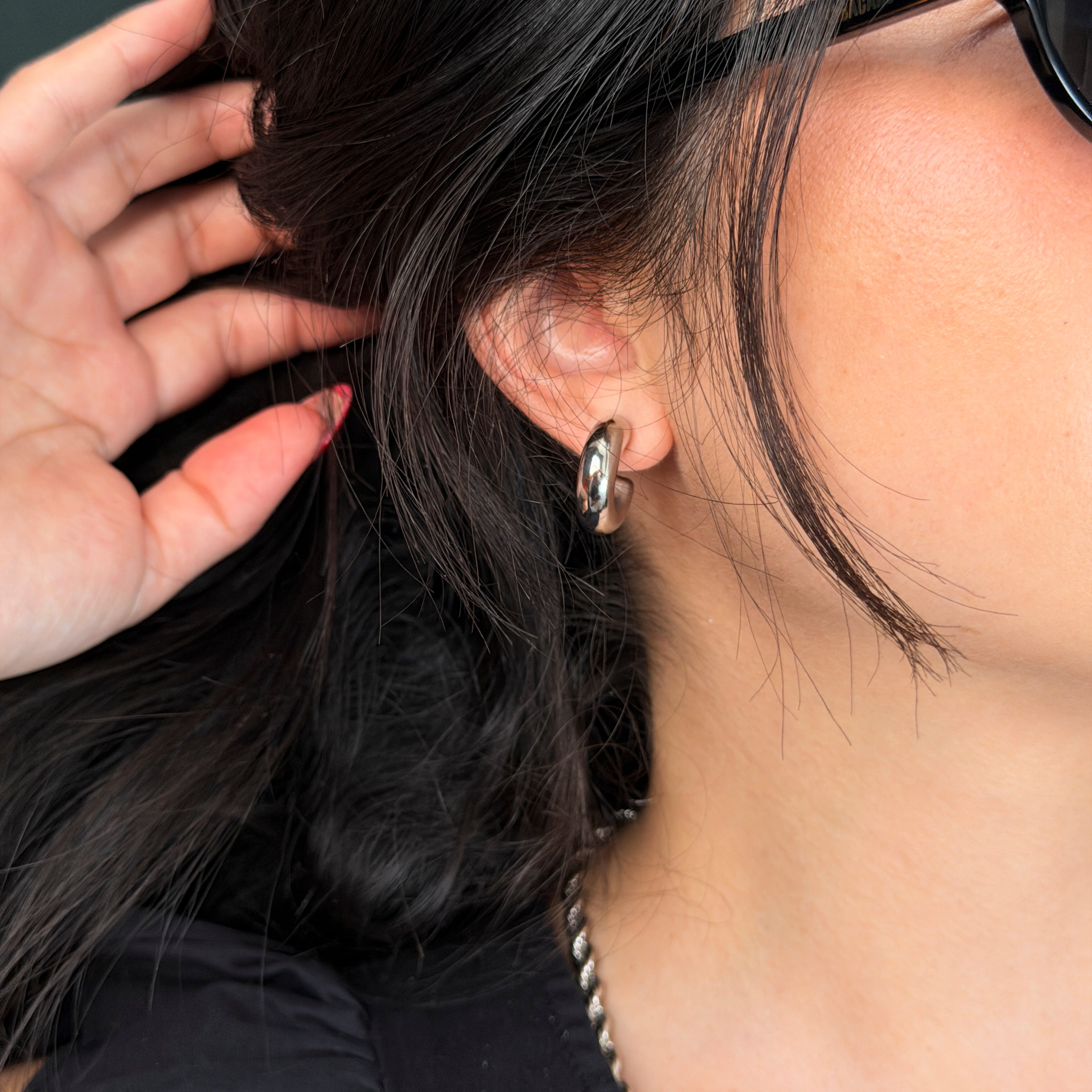 Comprar Aretes Isadora Plata en Joyería Chabacano