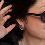 Comprar Aretes Hazel Plata en Joyería Chabacano