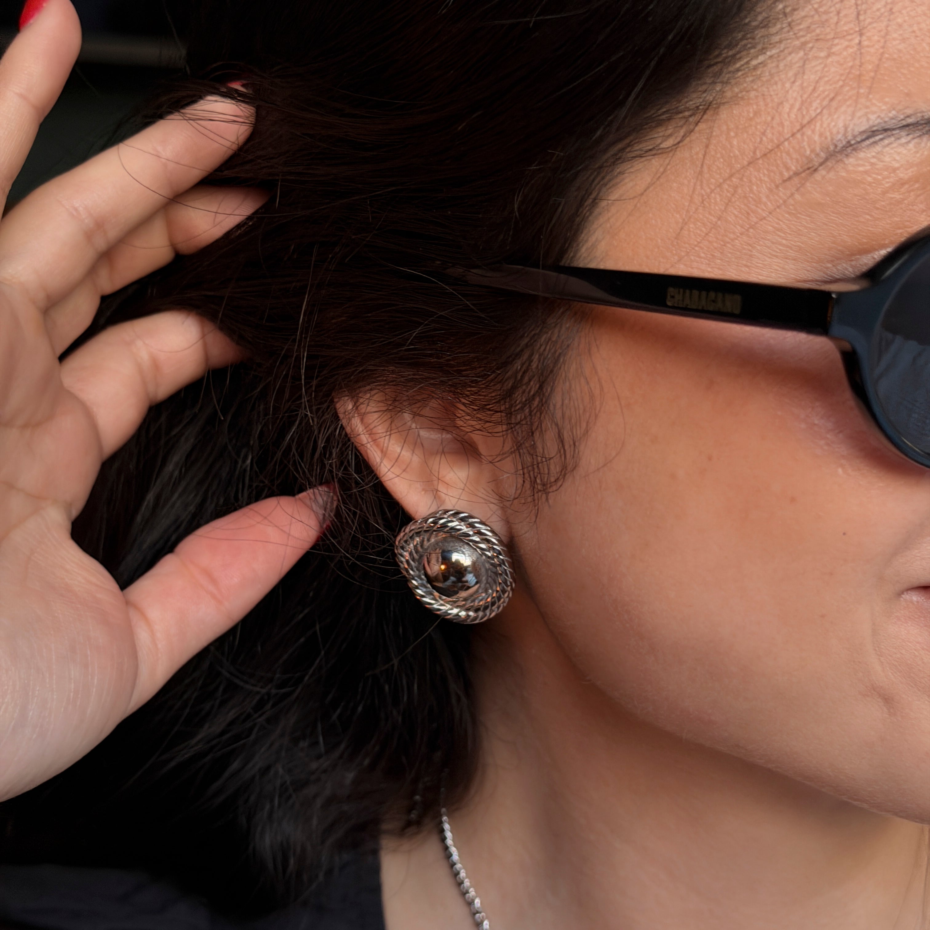 Comprar Aretes Hazel Plata en Joyería Chabacano