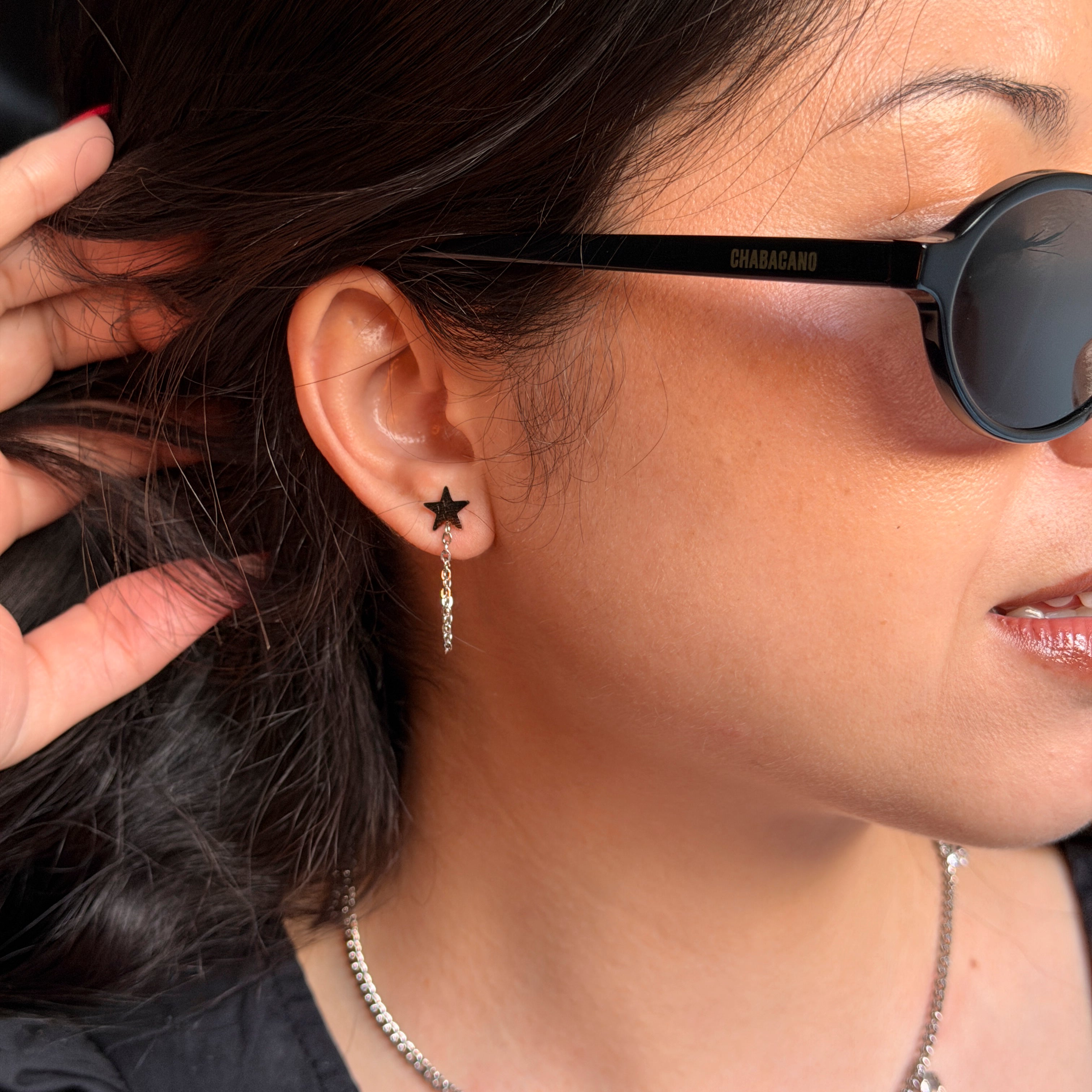 Comprar Arete Estrella Plata en Joyería Chabacano