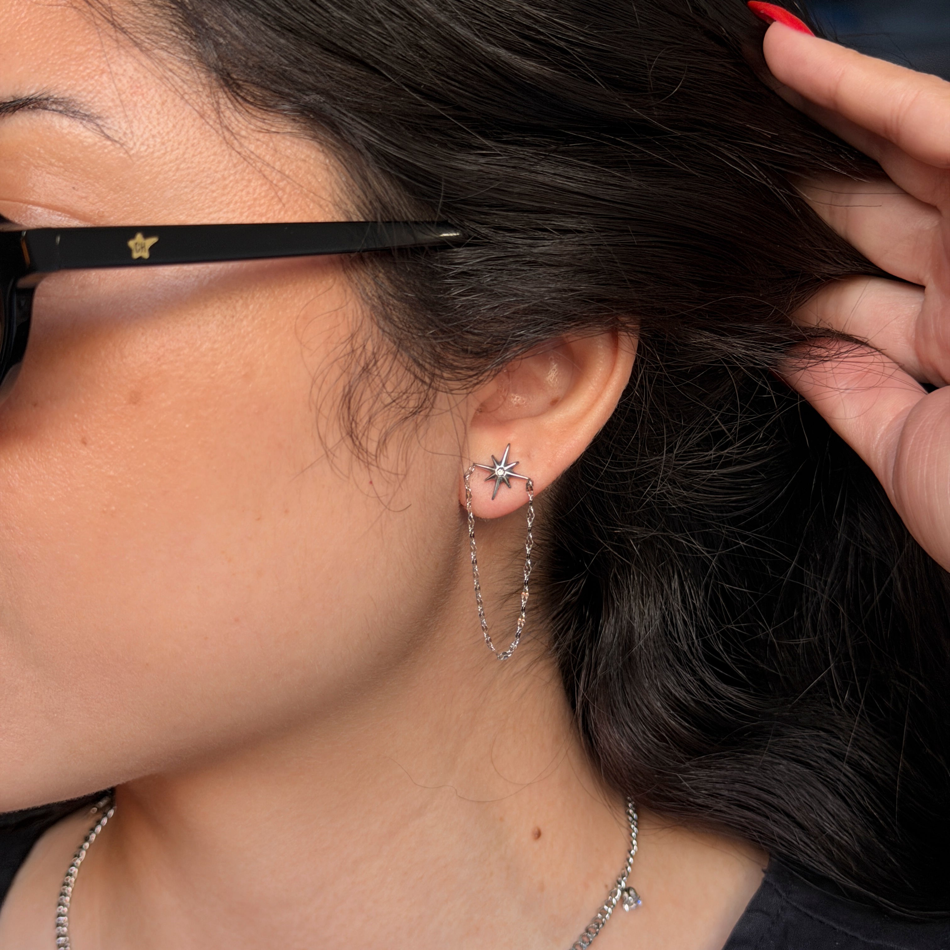Comprar Aretes Zena Plata en Joyería Chabacano