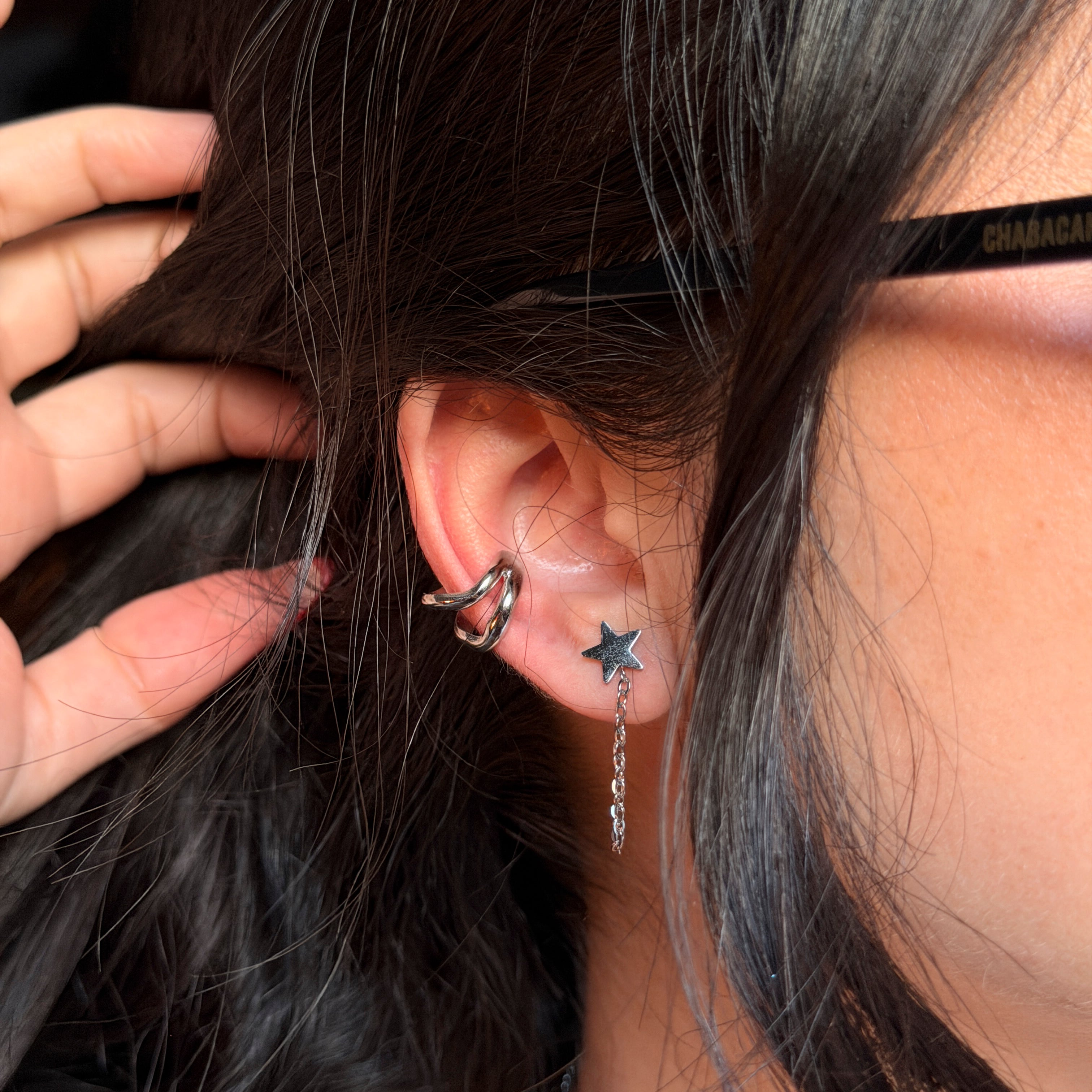 Comprar Ear Cuff Orelia Plata en Joyería Chabacano