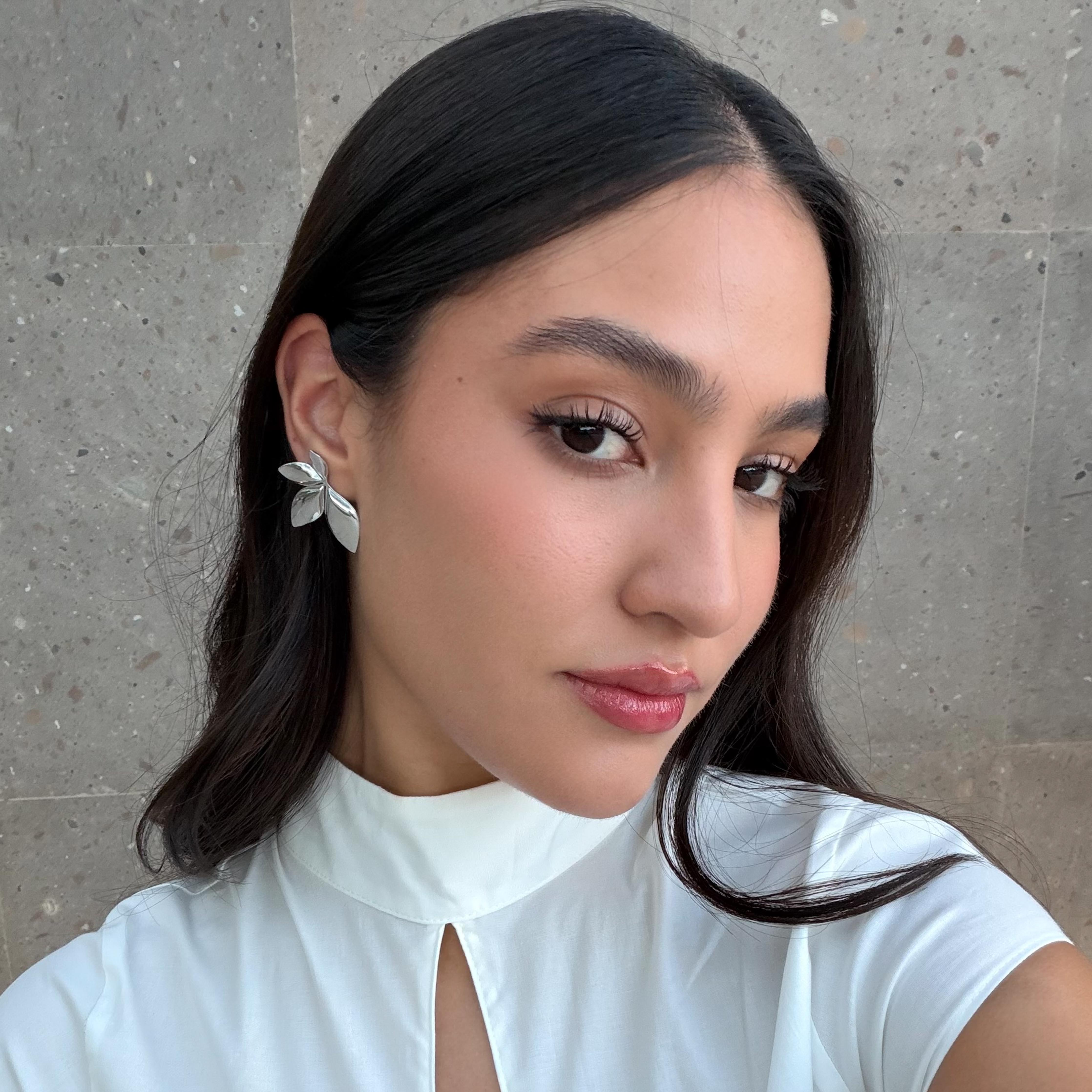 Comprar Aretes Oliva Plata en Joyería Chabacano