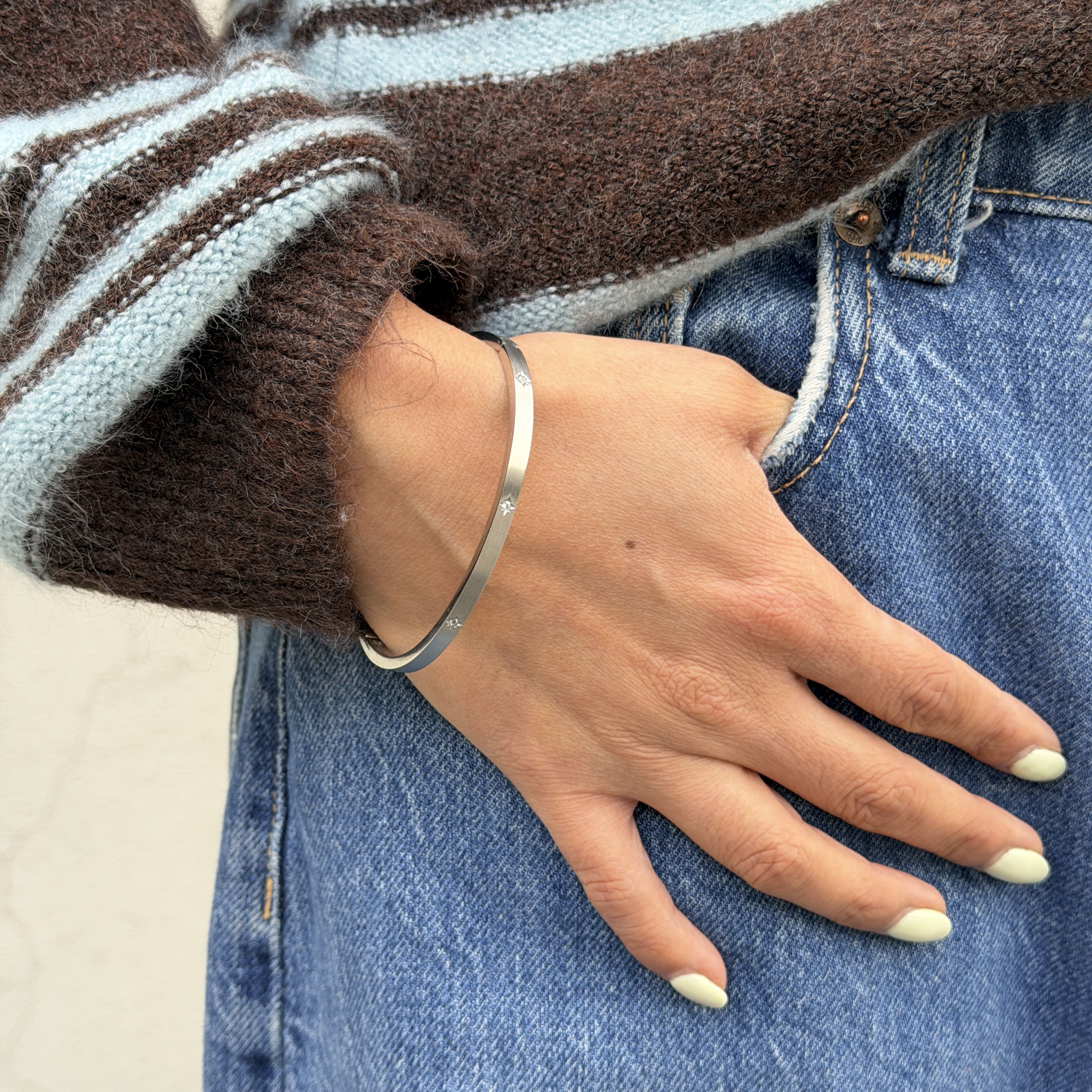 Comprar Pulsera Stella Plata en Joyería Chabacano