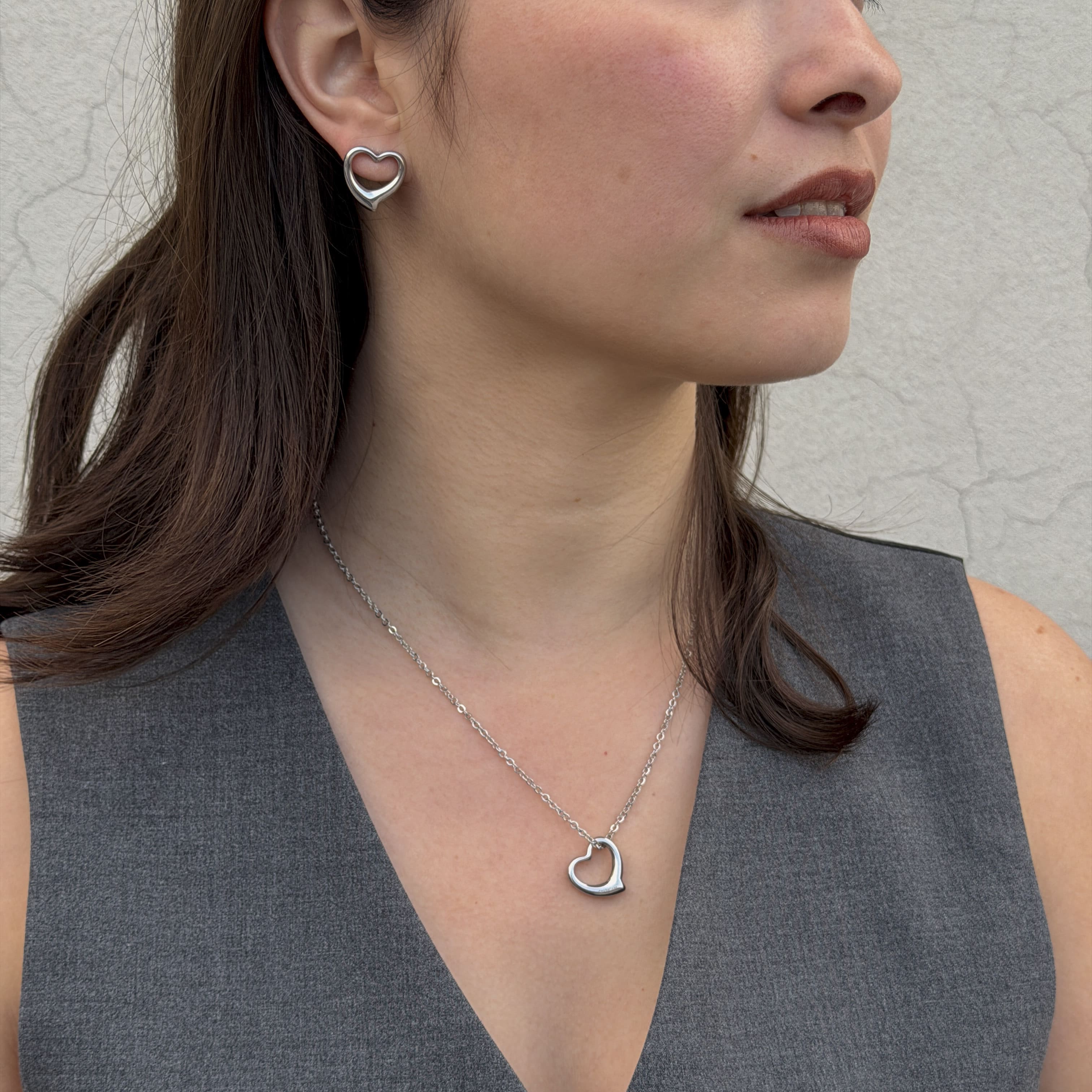 Comprar Kit Love Corazon Plata en Joyería Chabacano