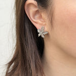 Comprar Aretes Jasmine Plata en Joyería Chabacano