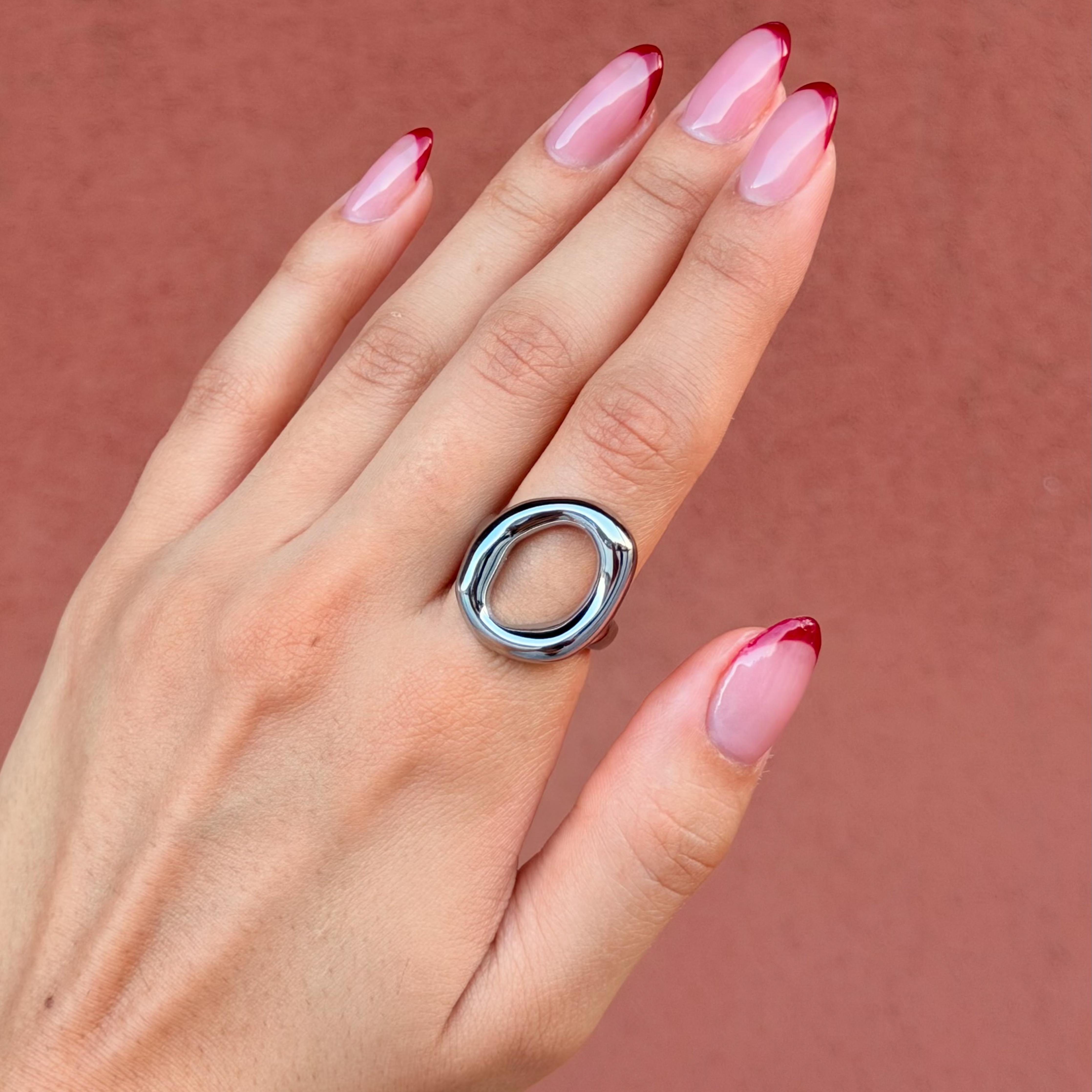 Comprar Anillo Rust Mini Plata en Joyería Chabacano