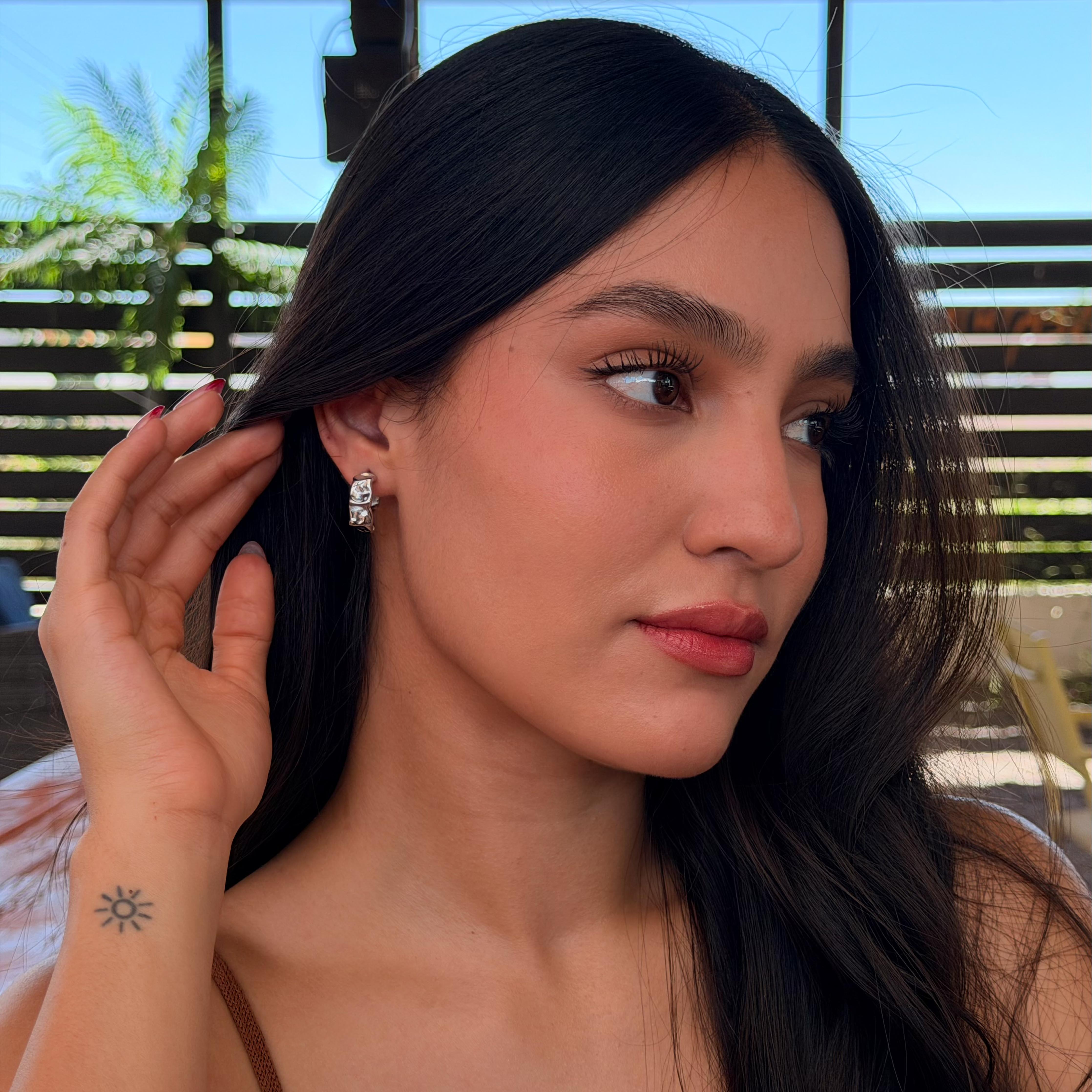 Comprar Aretes Devon Plata en Joyería Chabacano