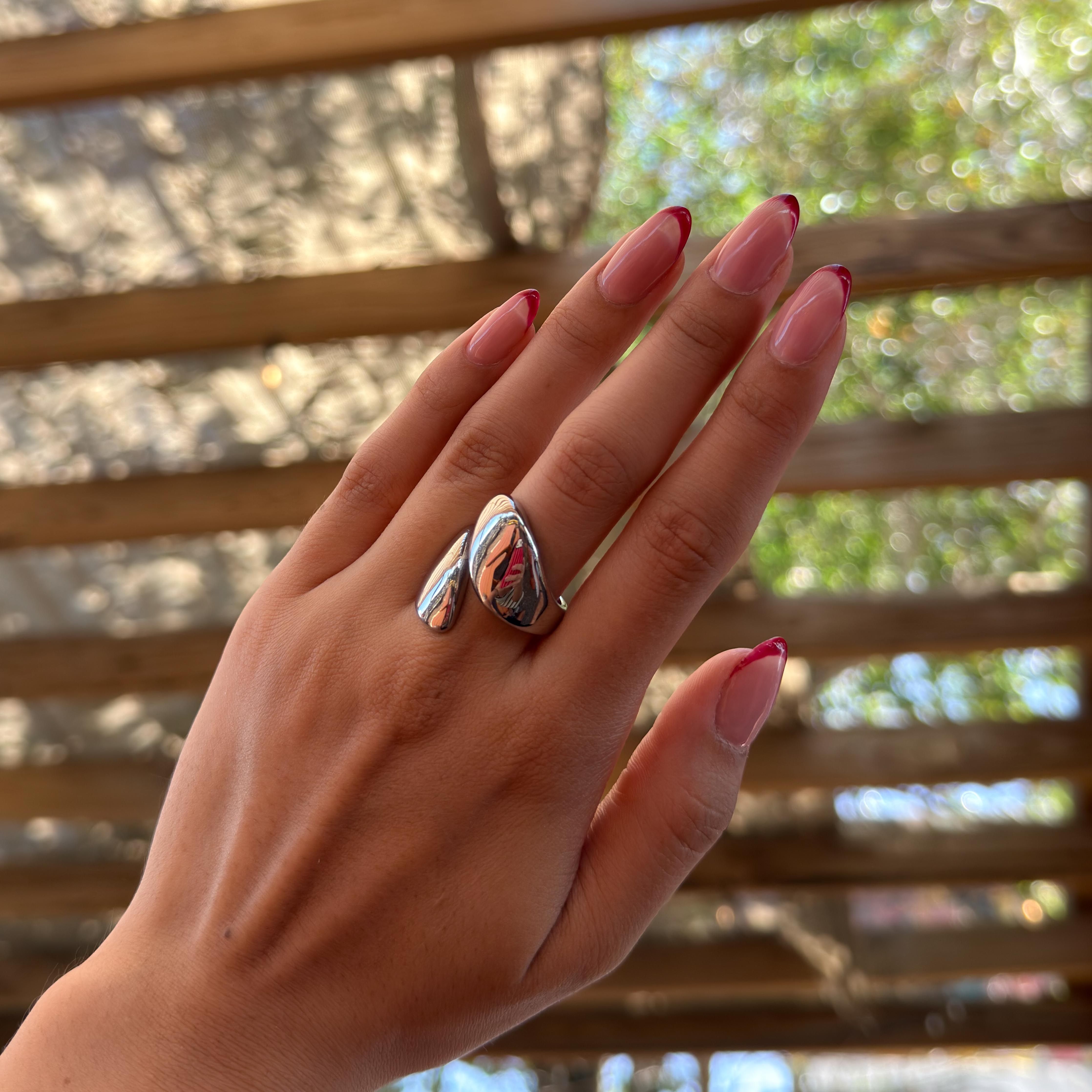 Comprar Anillo Ajustable Peyton Plata en Joyería Chabacano