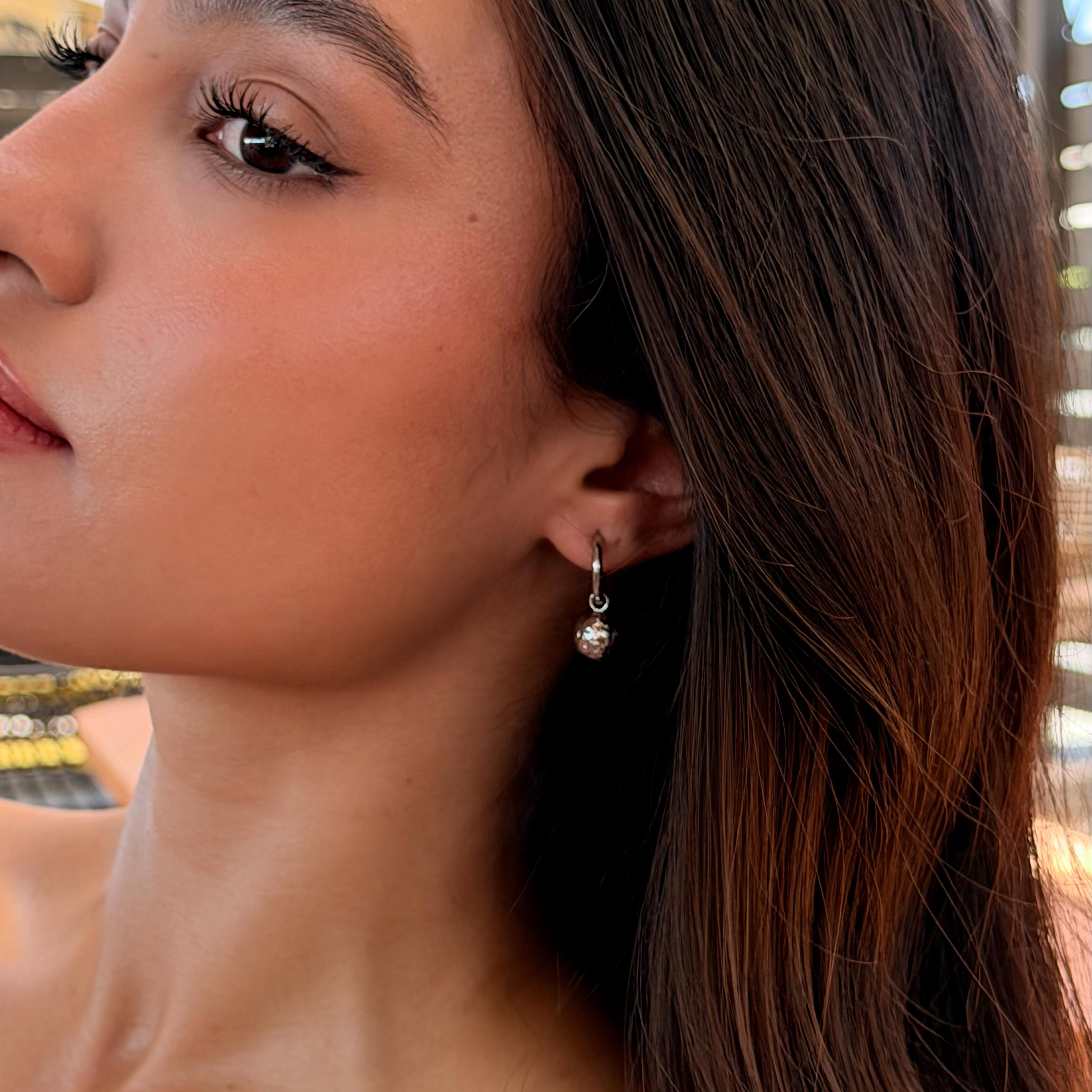 Comprar Aretes Mond Plata en Joyería Chabacano