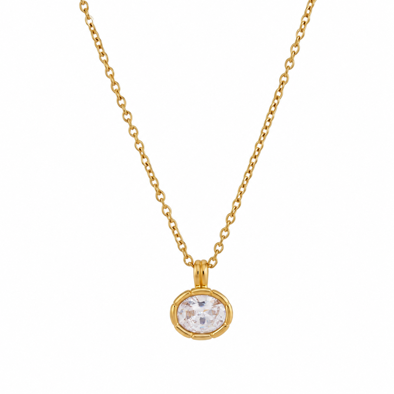 Comprar Collar Cristale Oval en Joyería Chabacano