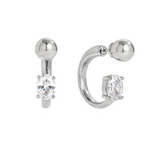 Comprar Aretes Mercy Plata en Joyería Chabacano