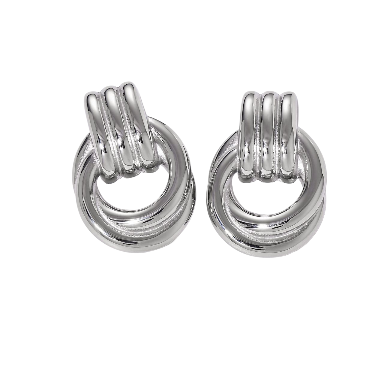 Comprar Aretes Alessandra Plata en Joyería Chabacano