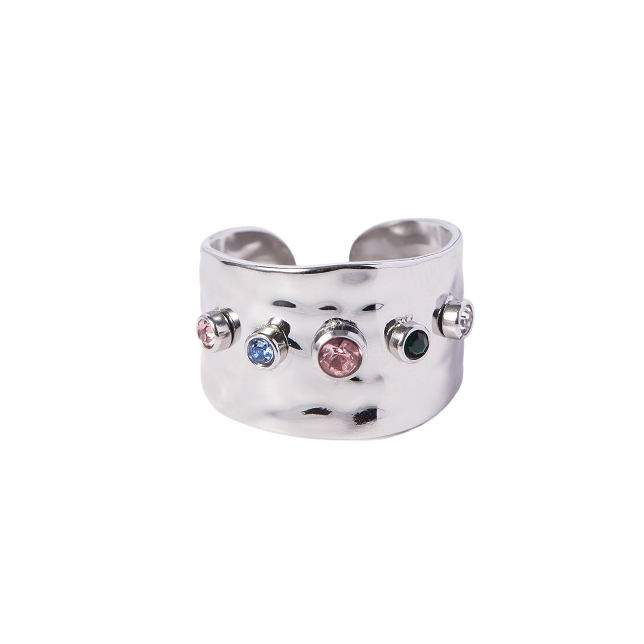 Comprar Anillo Ajustable Confetina Plata en Joyería Chabacano