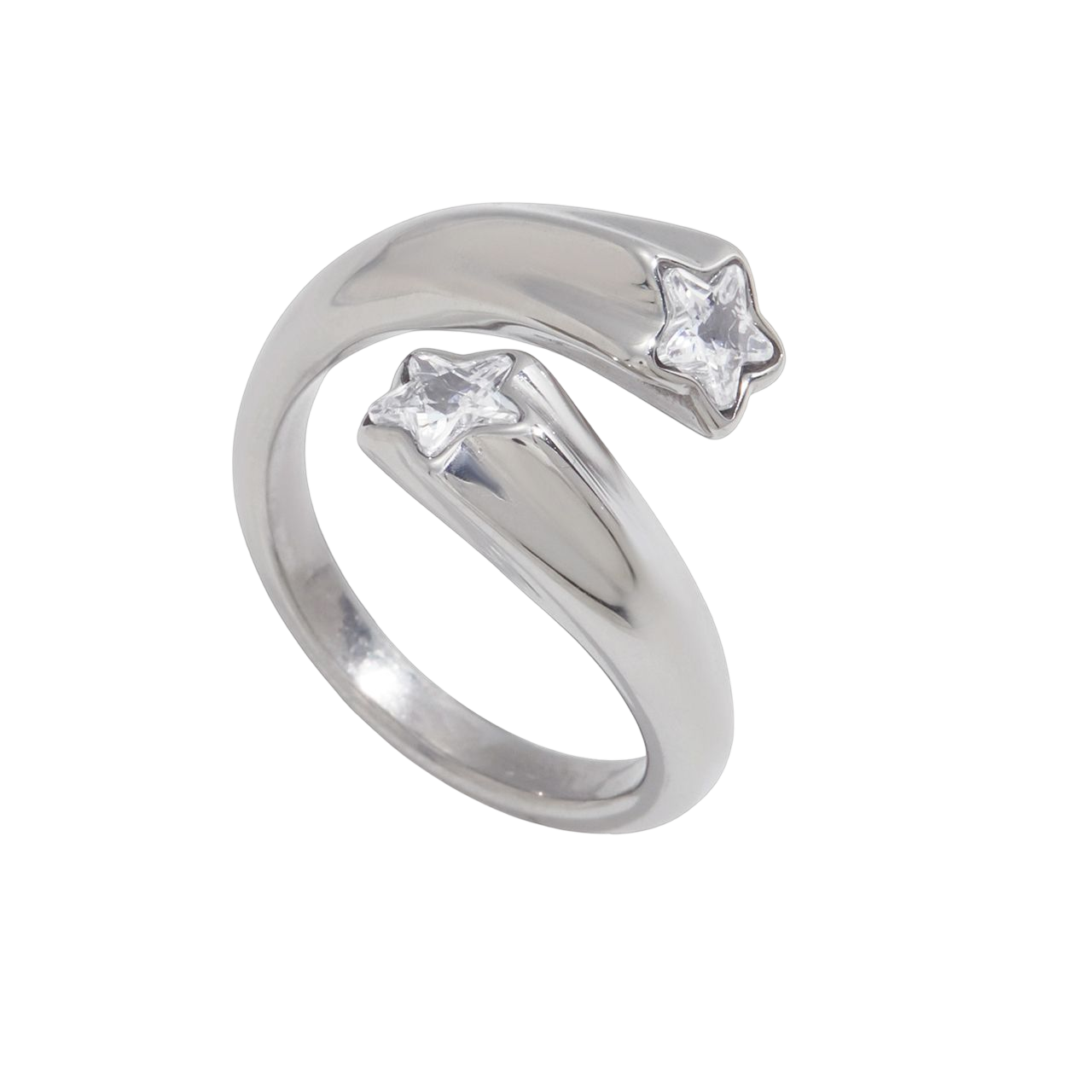 Comprar Anillo Ajustable Petra Plata en Joyería Chabacano