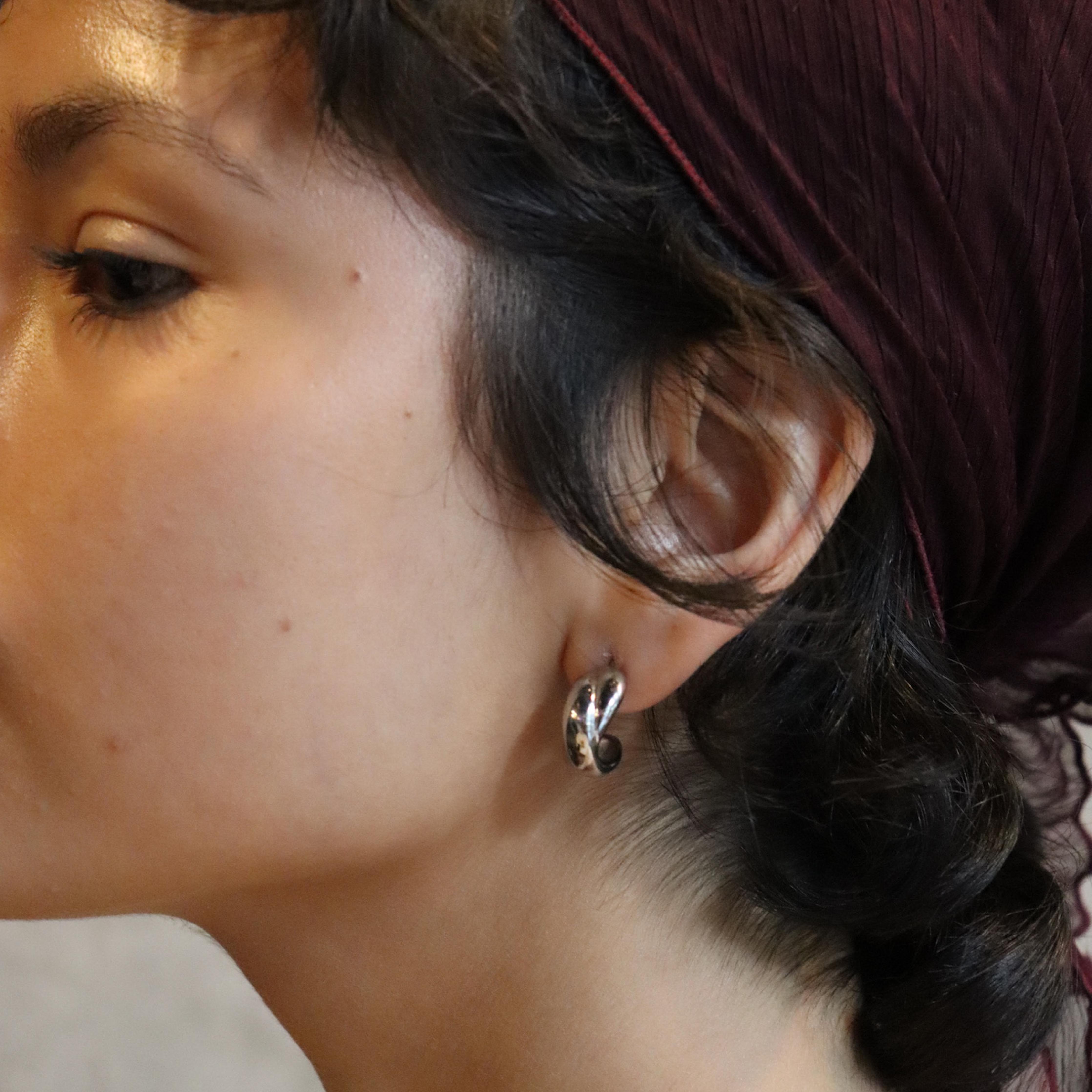 Comprar Aretes Eva Plata en Joyería Chabacano