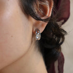 Comprar Aretes Alma Plata Zirconia en Joyería Chabacano