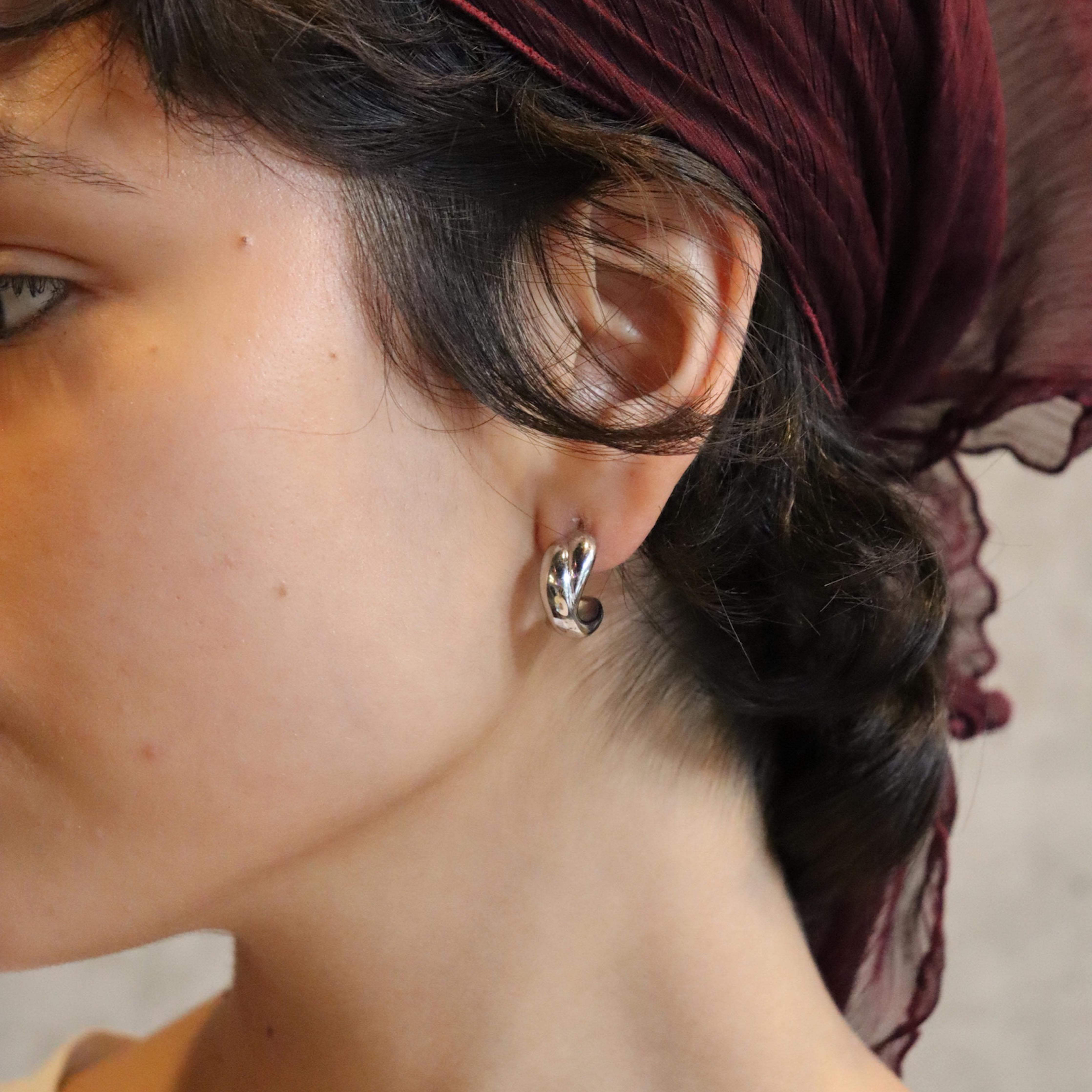 Comprar Aretes Eva Plata en Joyería Chabacano