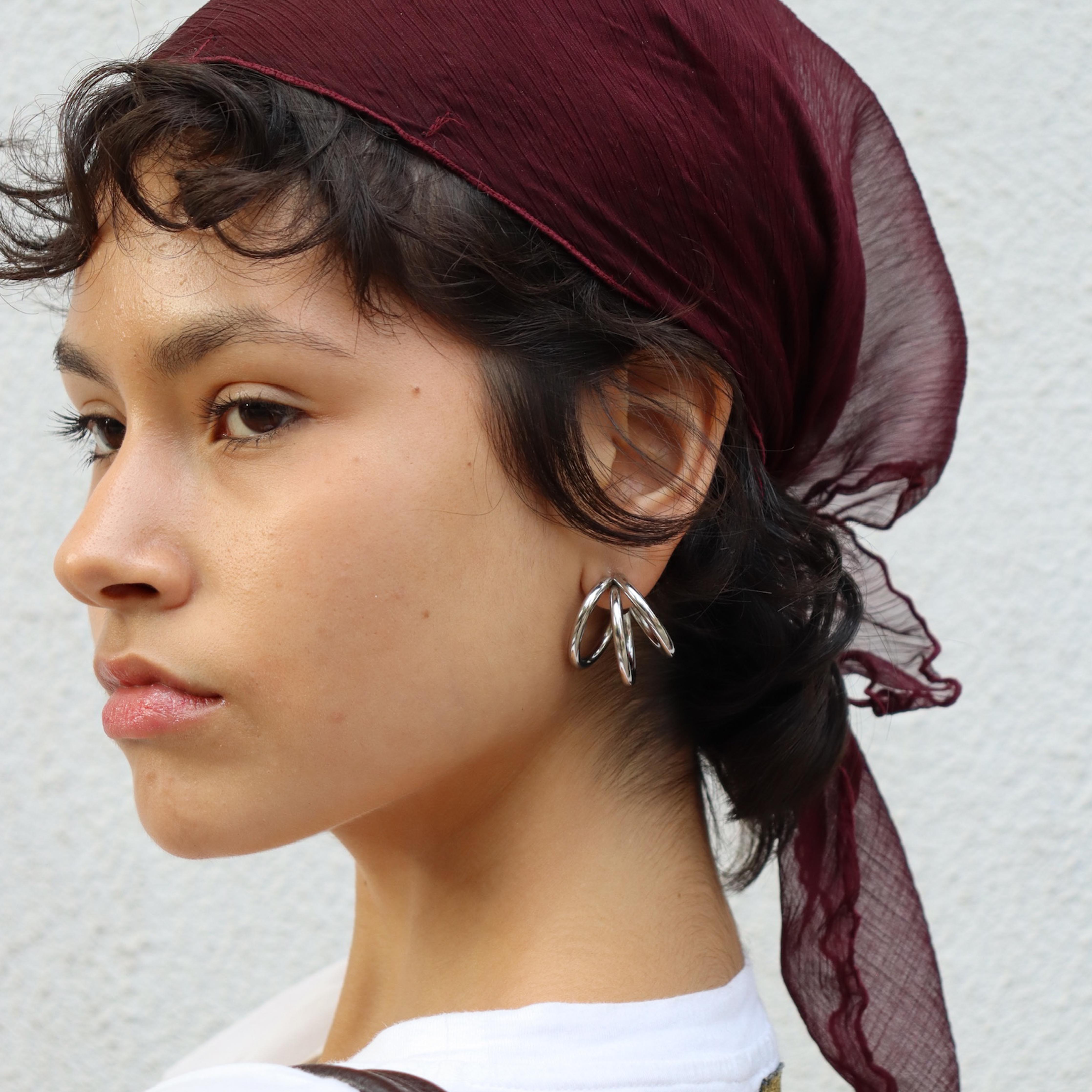 Comprar Aretes Sophia Plata en Joyería Chabacano