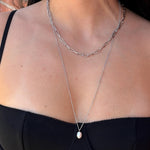 Comprar Collar Marisela Plata en Joyería Chabacano