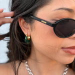 Comprar Aretes Hazel Verdes en Joyería Chabacano