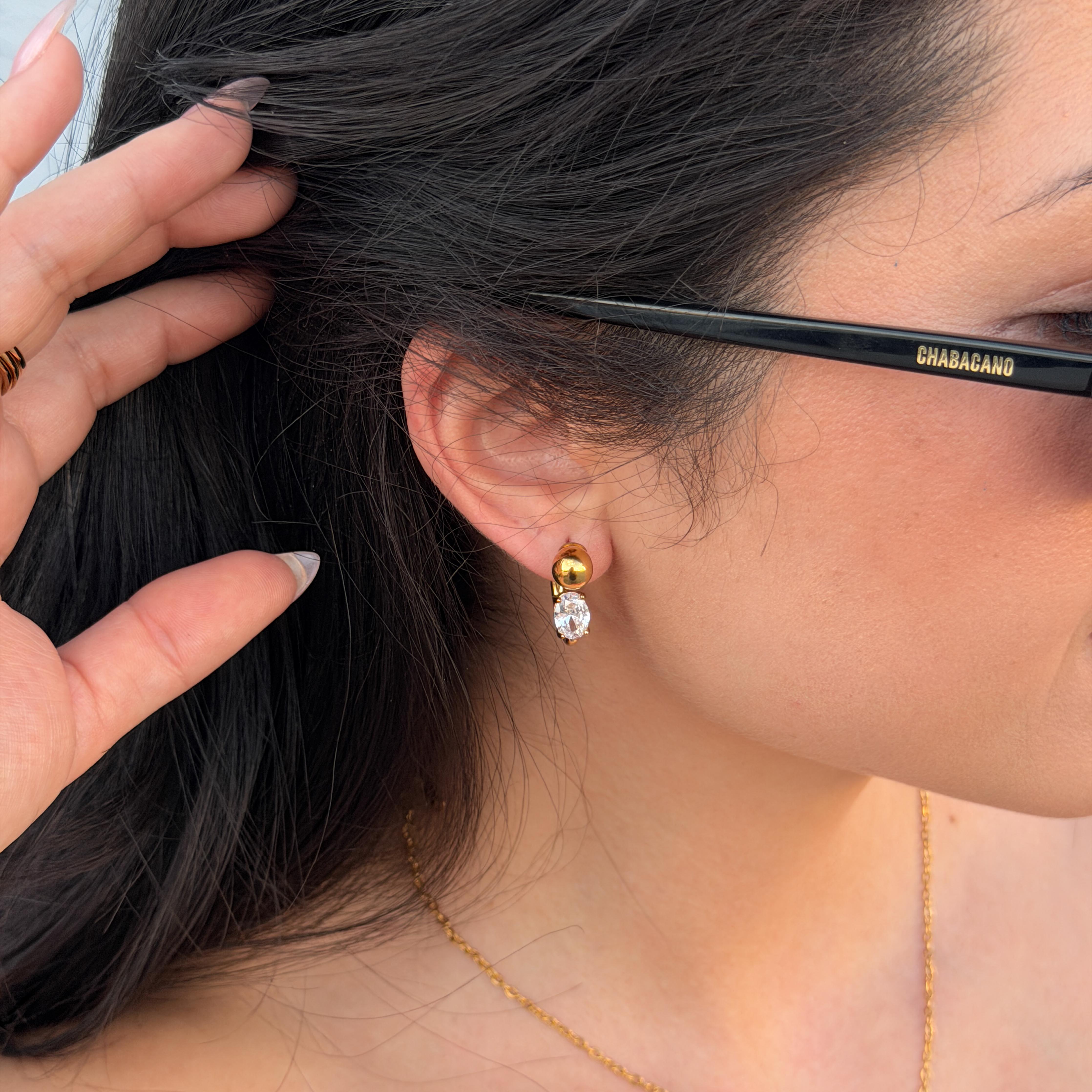 Comprar Aretes Mercy en Joyería Chabacano