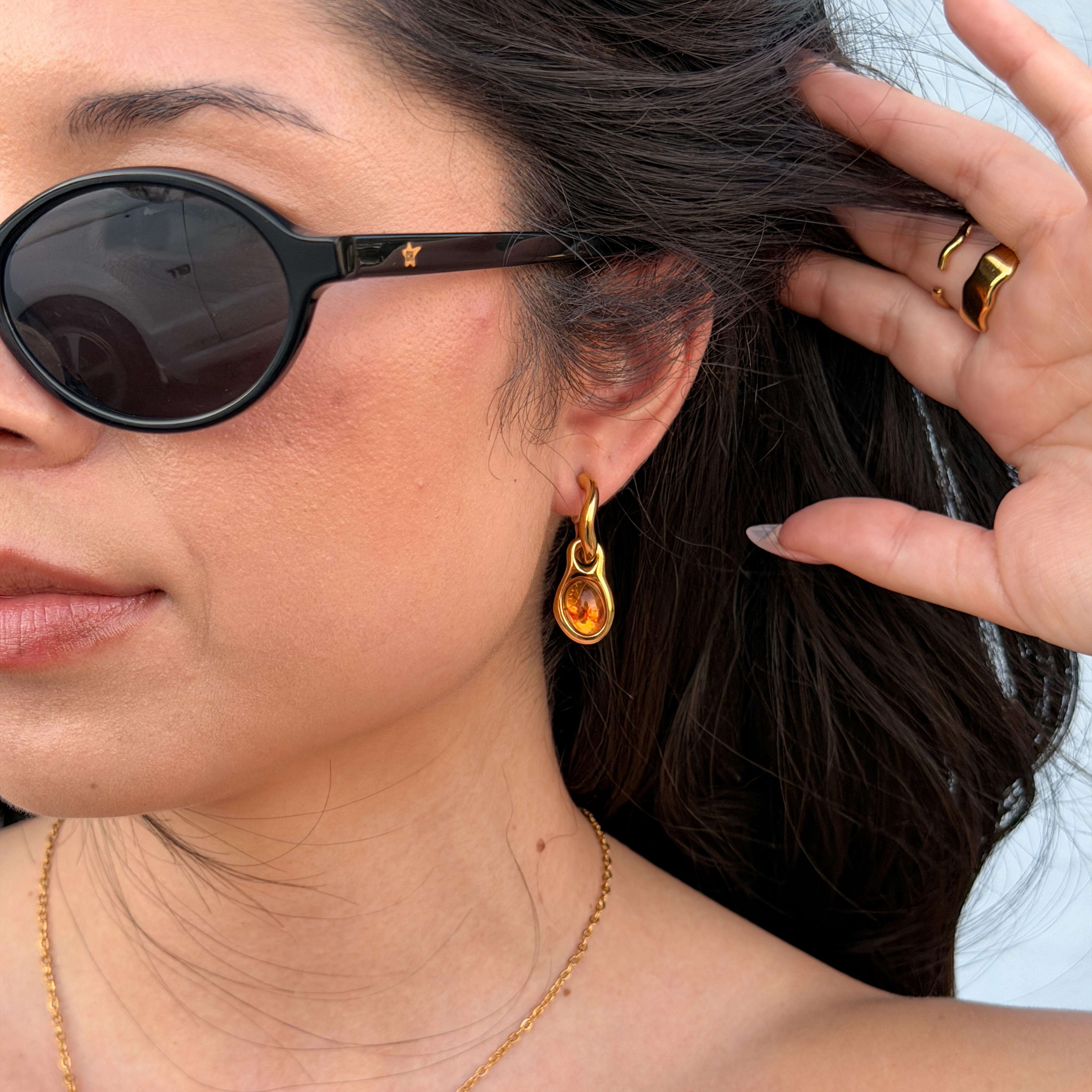 Comprar Aretes Mocha en Joyería Chabacano