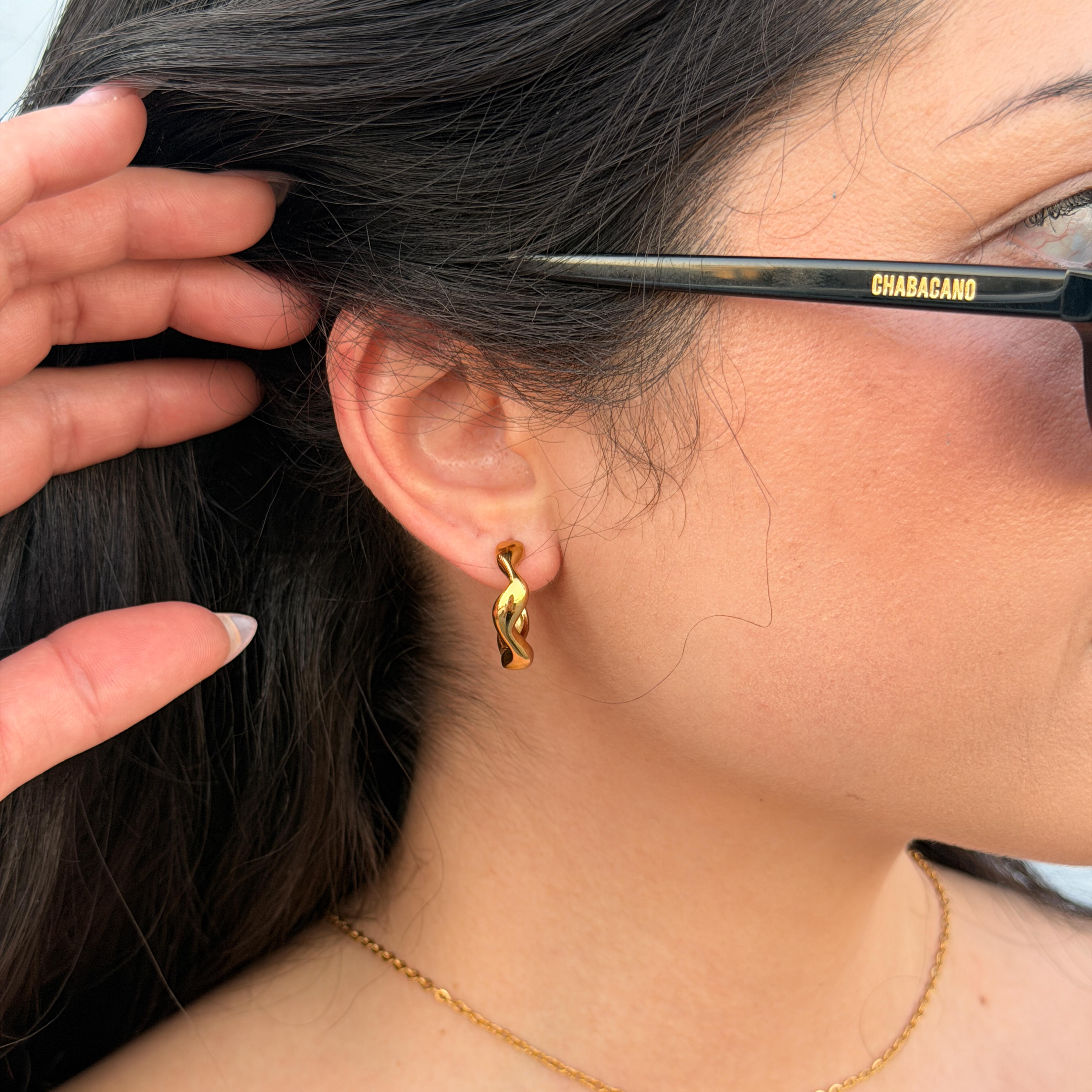 Comprar Aretes Goldie en Joyería Chabacano