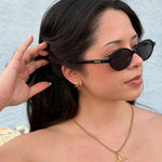Comprar Aretes Lux Dorado en Joyería Chabacano