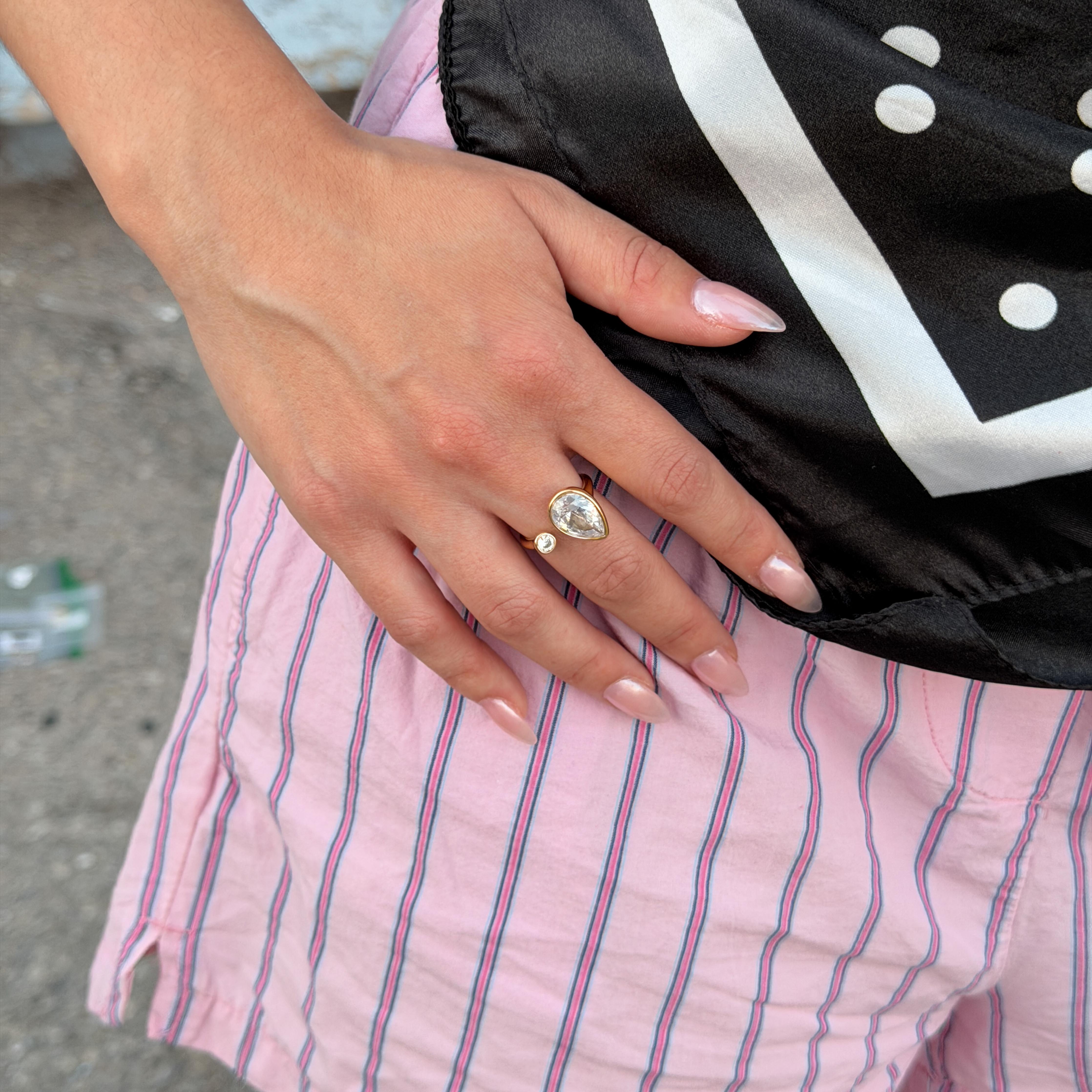 Comprar Anillo Ajustable Laguna en Joyería Chabacano