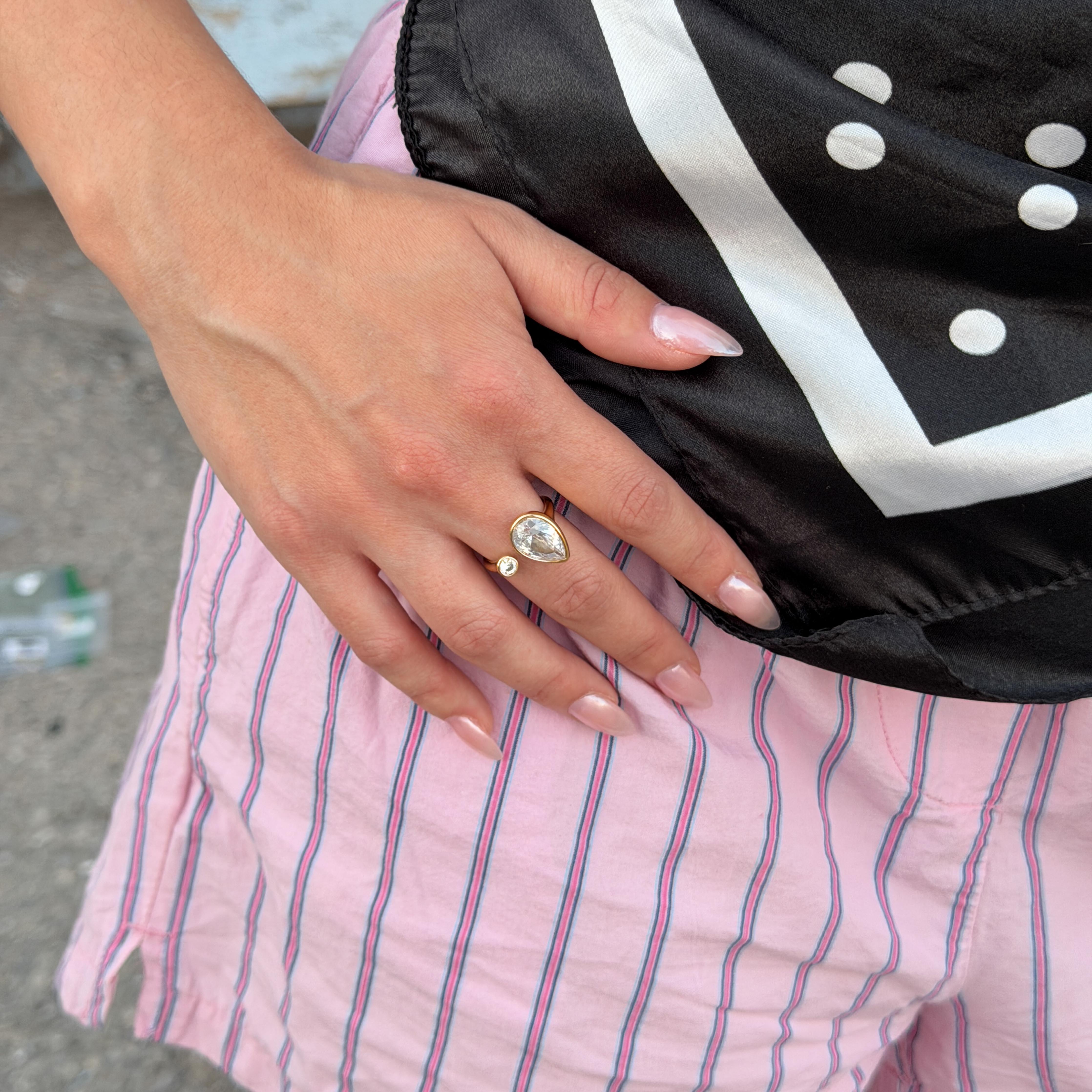 Comprar Anillo Ajustable Laguna en Joyería Chabacano